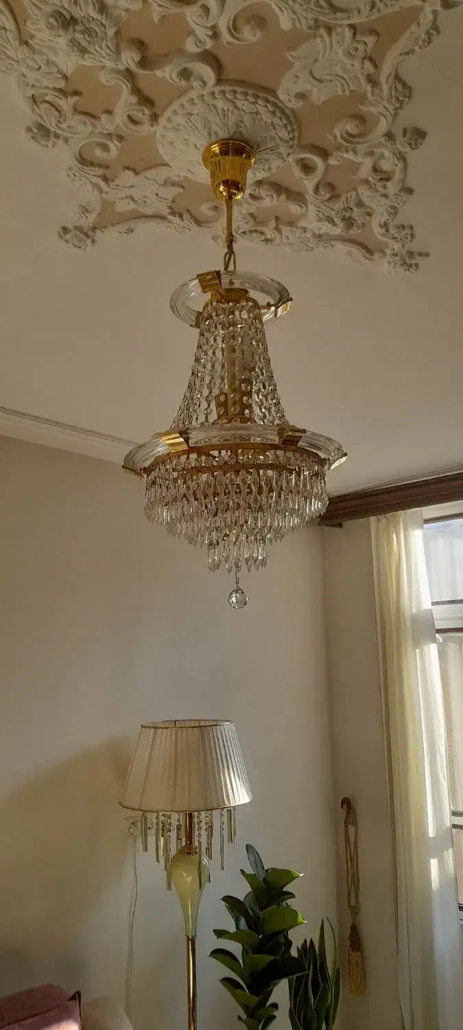 لوستر|لوستر و چراغ آویز|زنجان, |دیوار