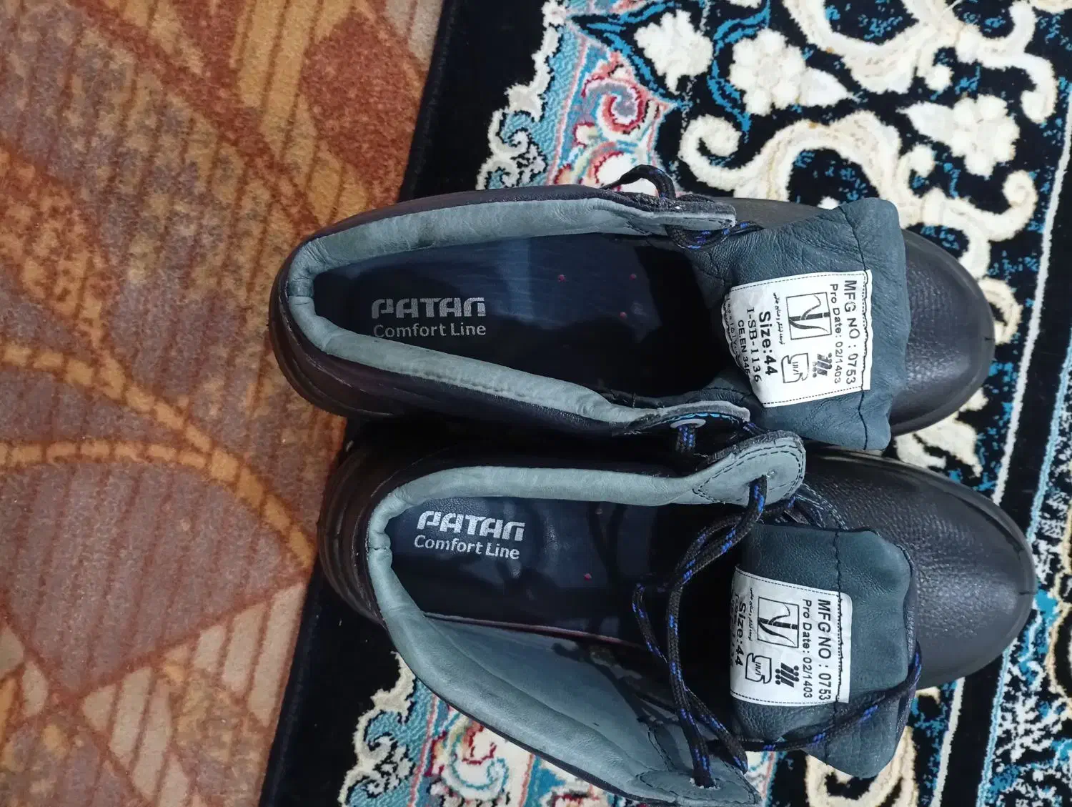 کفش ایمنی نو جنس خوب آک  آک|کیف، کفش، کمربند|دزفول, |دیوار