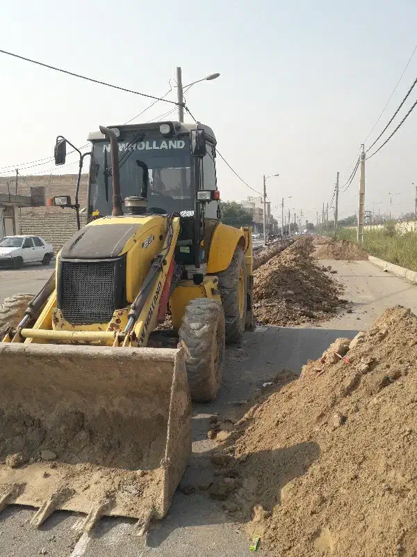 بیل بکهو نیوهلند|خودرو سنگین|باقرشهر, |دیوار