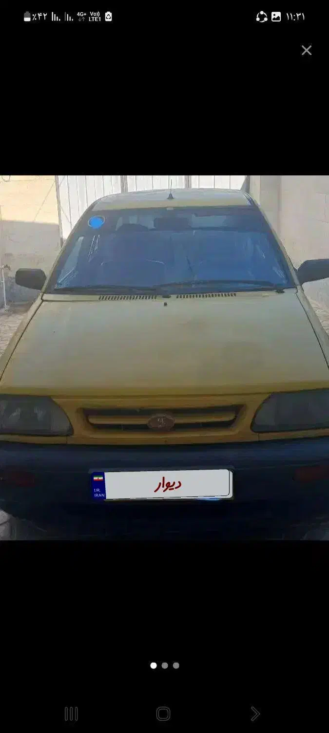 اسقاط پراید تاکسی ۷۰|خودرو سواری و وانت|گرگان, |دیوار