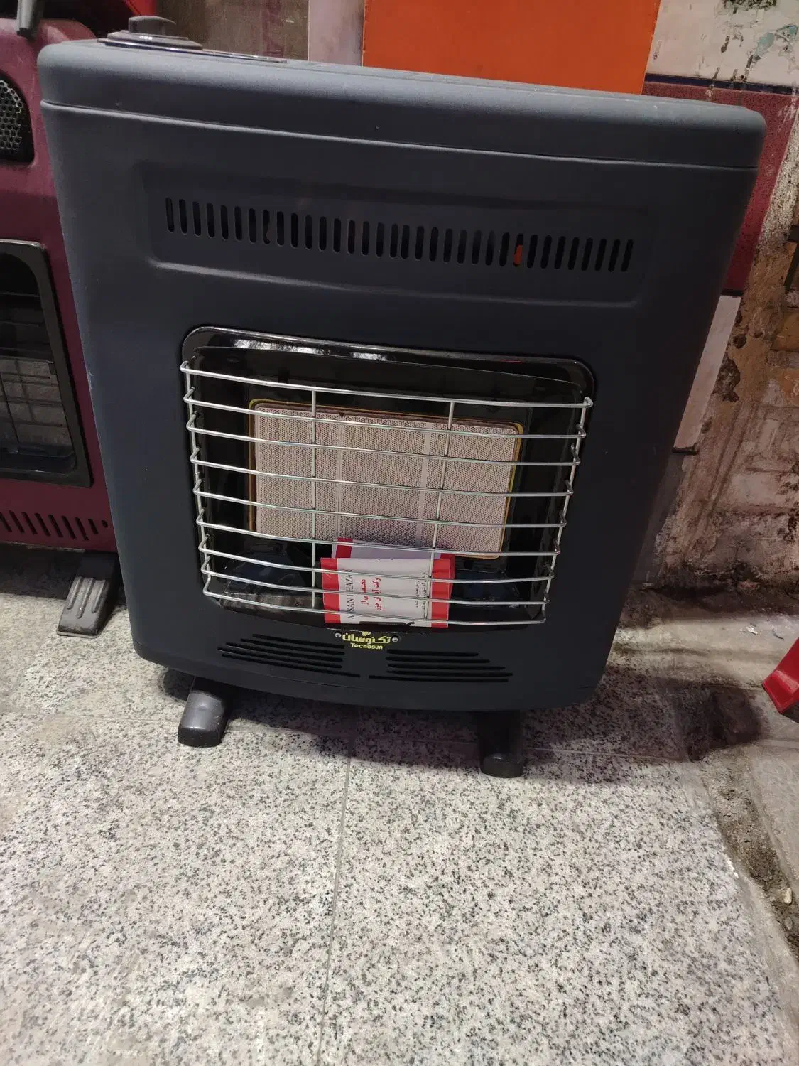 بخاری گازی ایستاده سنگی تکنو سان|بخاری، هیتر، شومینه|اهواز, منبع اب|دیوار