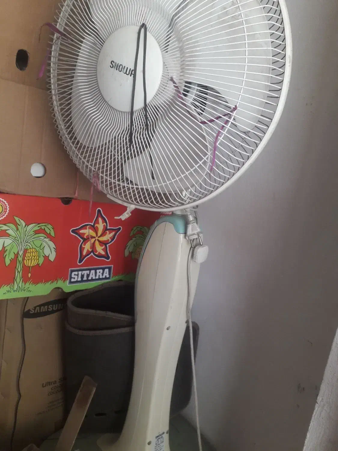 پنکه ایستاده اسنوا|پنکه و تصفیهکنندهٔ هوا|زاهدان, |دیوار