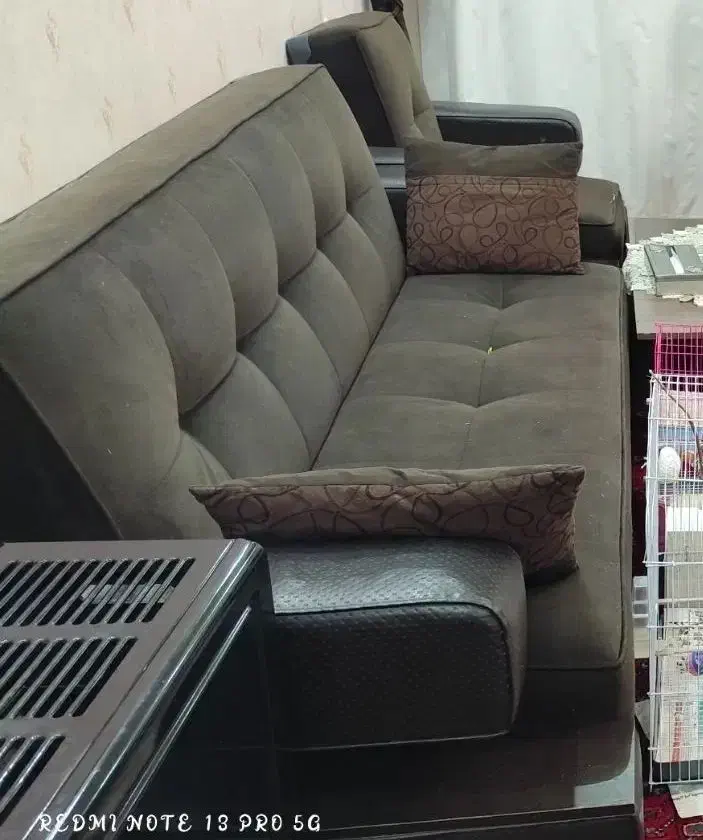 راحتی mdf 8 نفره تخت شو|مبلمان خانگی و میز عسلی|اهر, |دیوار