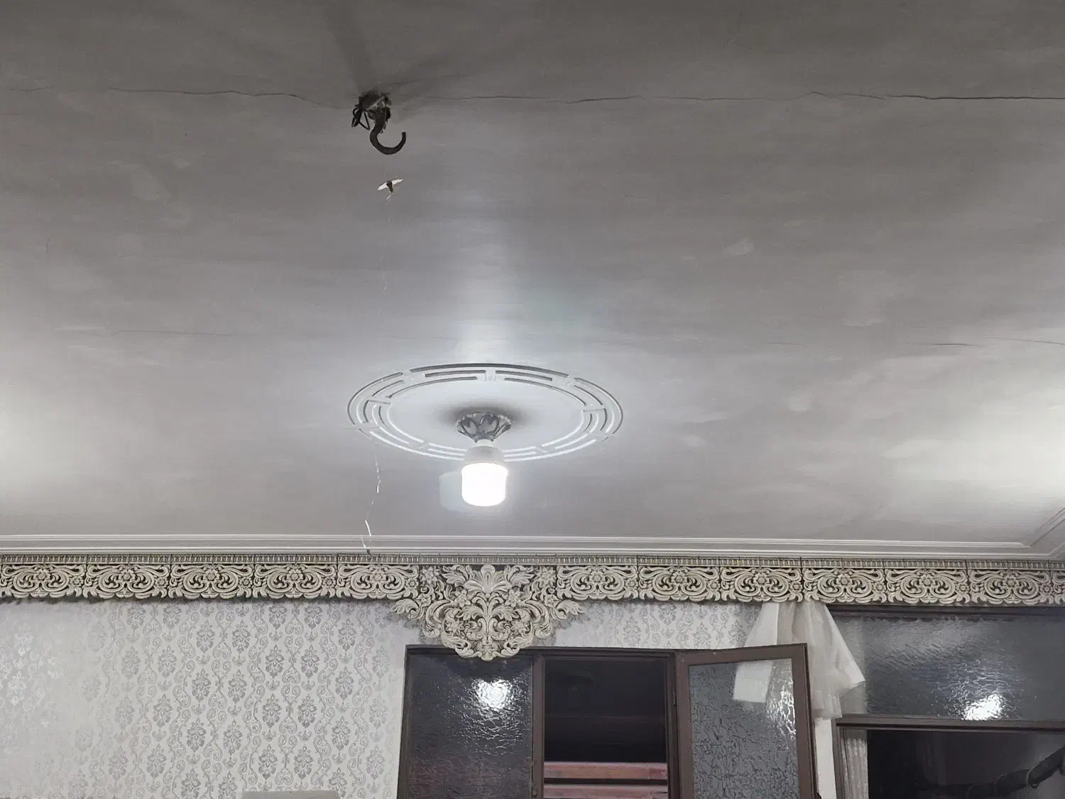 کتیبه پرده حدودا ۴ متر|پرده، رانر، رومیزی|قم, نیروگاه|دیوار