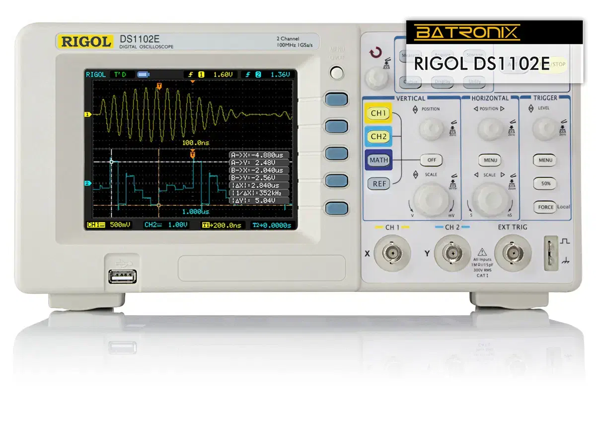 اسیلوسکوپ rigol ds1102e|صوتی و تصویری|بناب, |دیوار