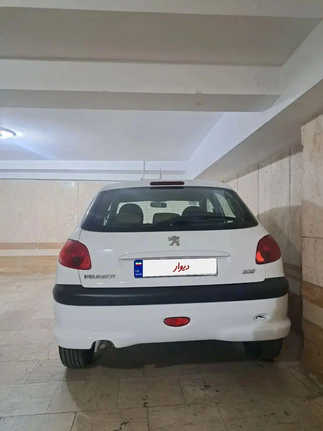 206 تیپ ۵ مدل ۹۶ بیرنگ|خودرو سواری و وانت|تهران, علم و صنعت|دیوار