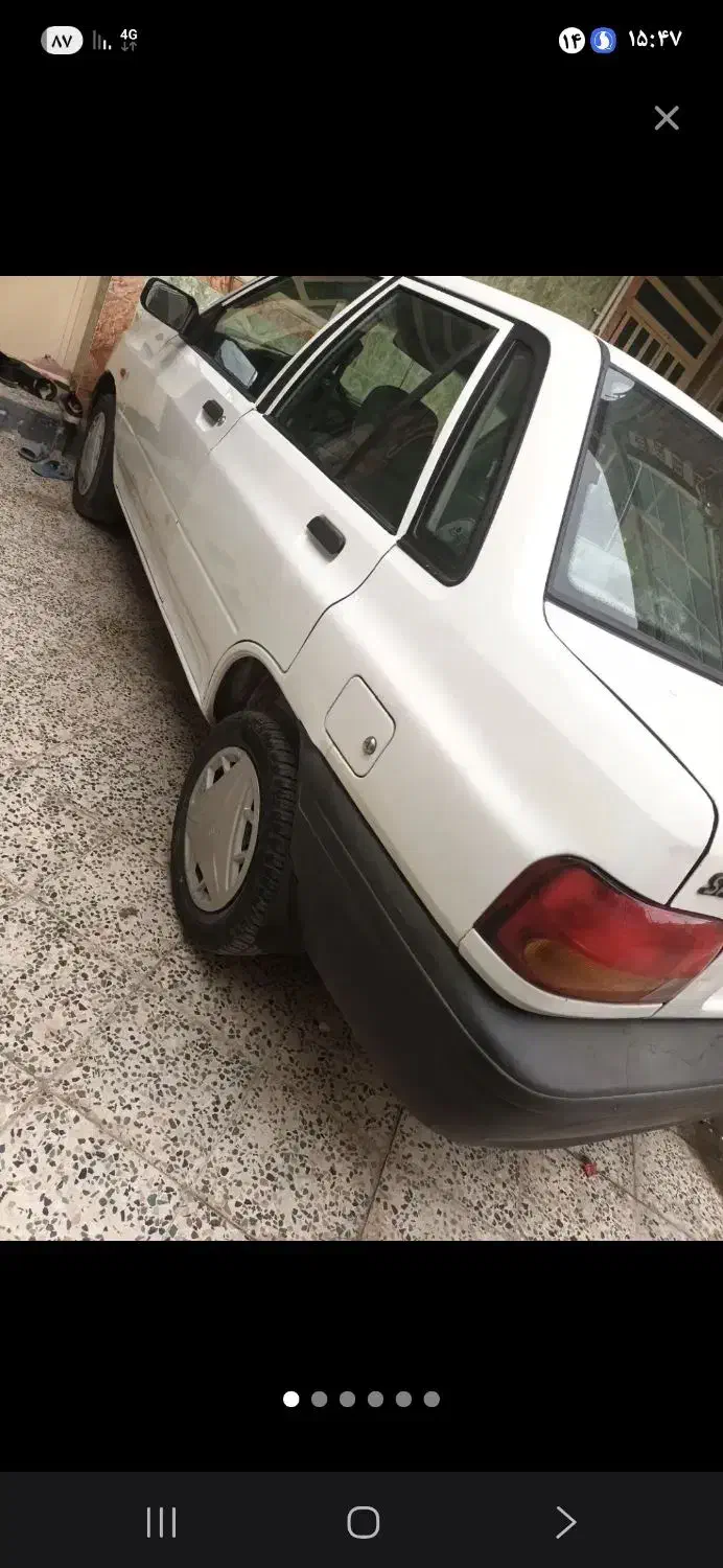 پرایدسفید مدل ۸۷|خودرو سواری و وانت|مسجد سلیمان, |دیوار