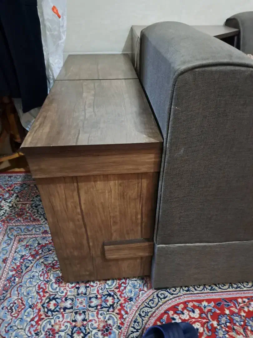 مبلمان ۷ نفره ال اداری با کمد و میز|مبلمان اداری|آباده, |دیوار