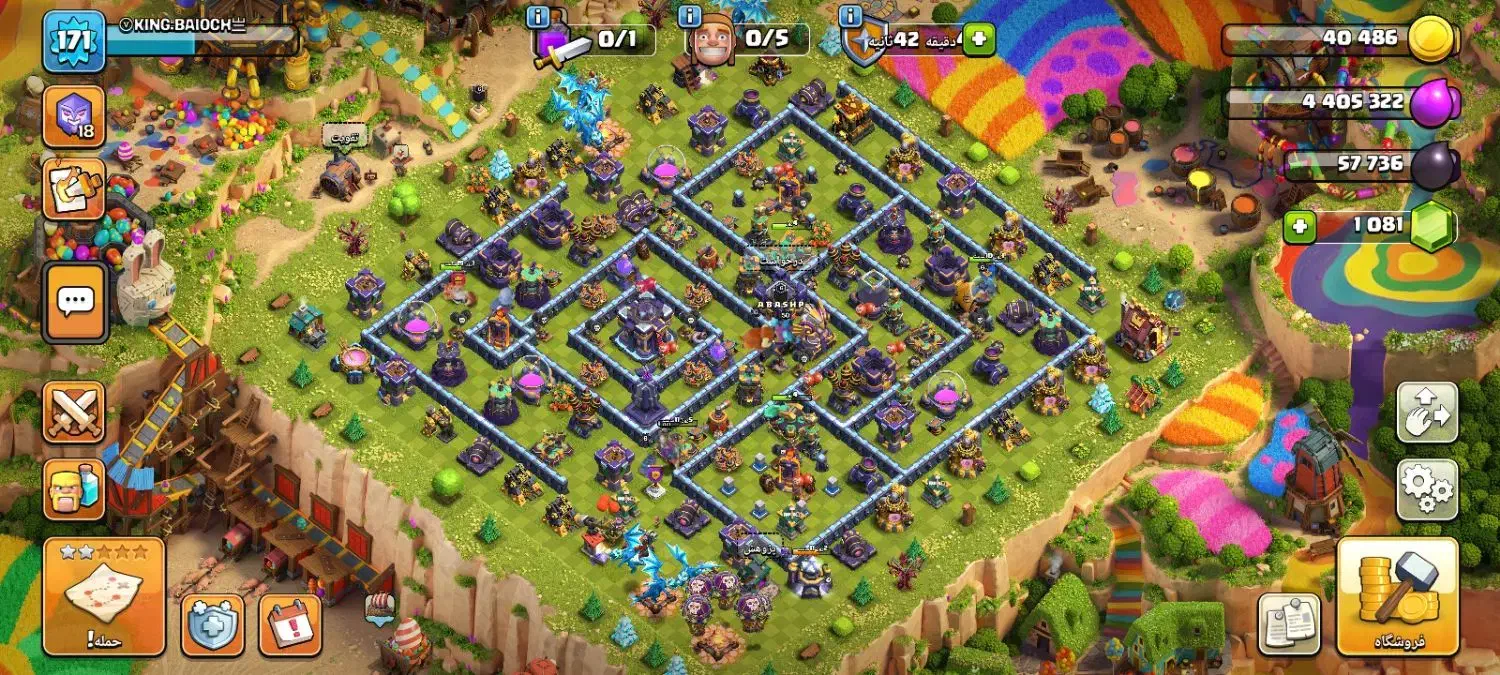 اکانت کلش|کنسول، بازی ویدئویی و آنلاین|زاهدان, |دیوار