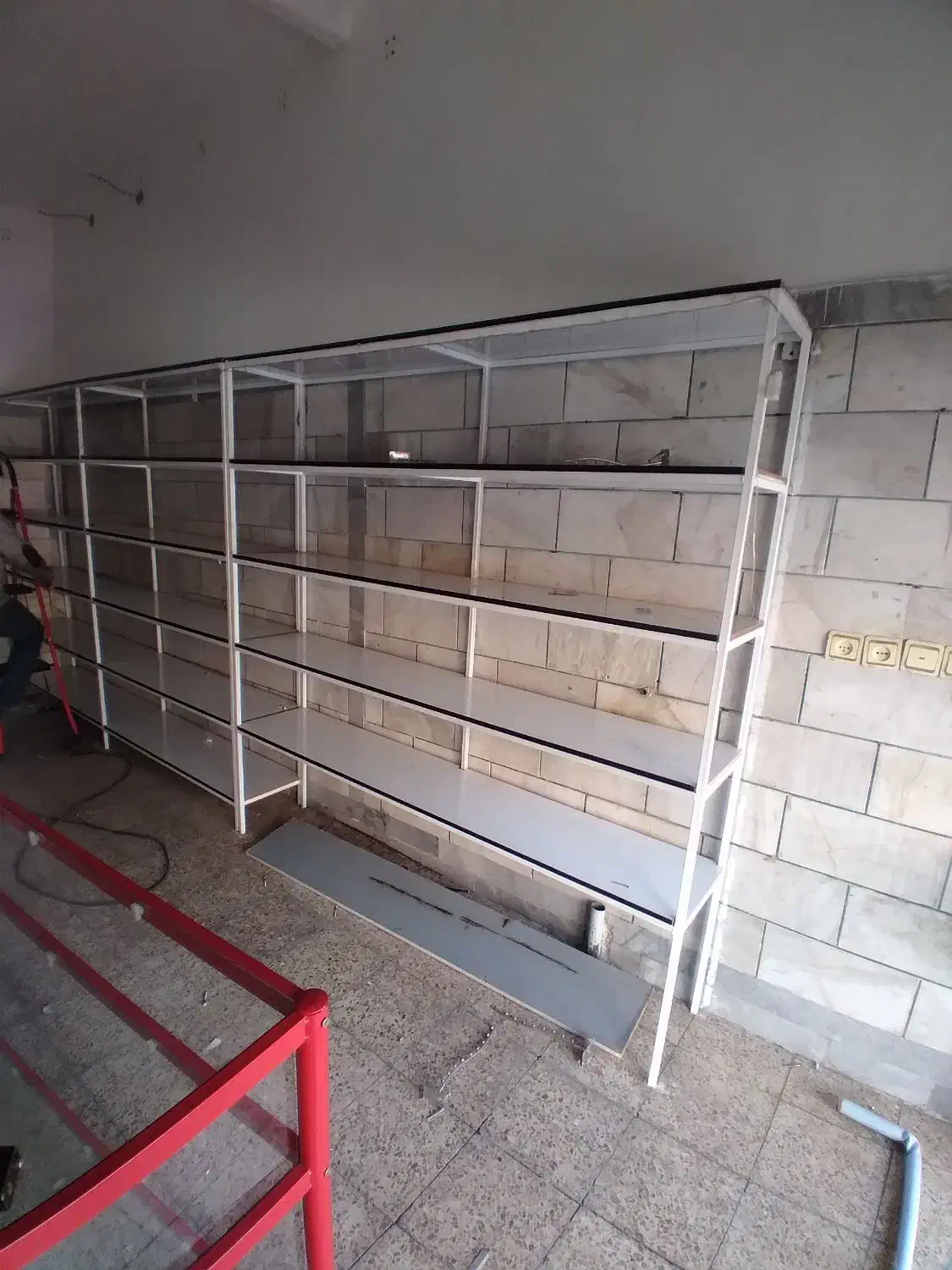 قفسه فلزی با کفه MDF|فروشگاه و مغازه|اسدآباد, |دیوار