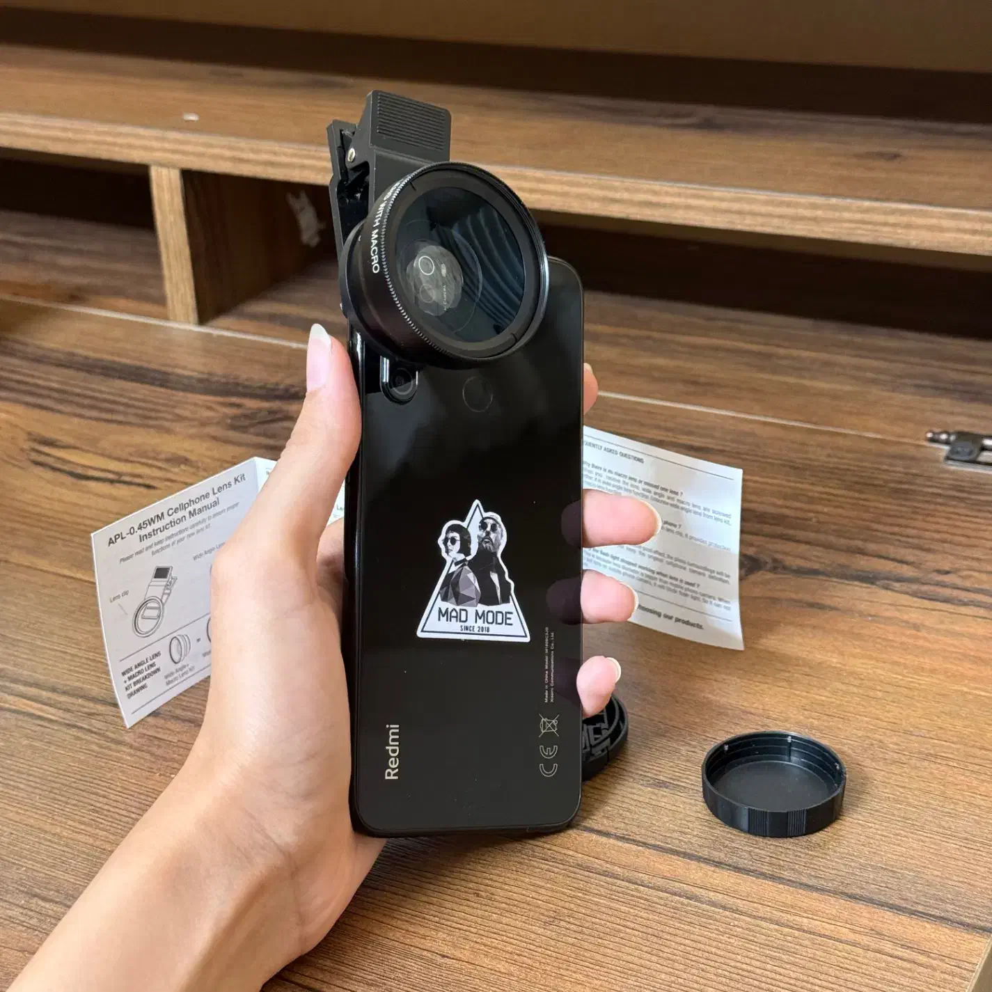 لنز موبایل نو مناسب برای ناخن کارها و مژه کارها|لوازم جانبی موبایل و تبلت|مشهد, عبادی|دیوار