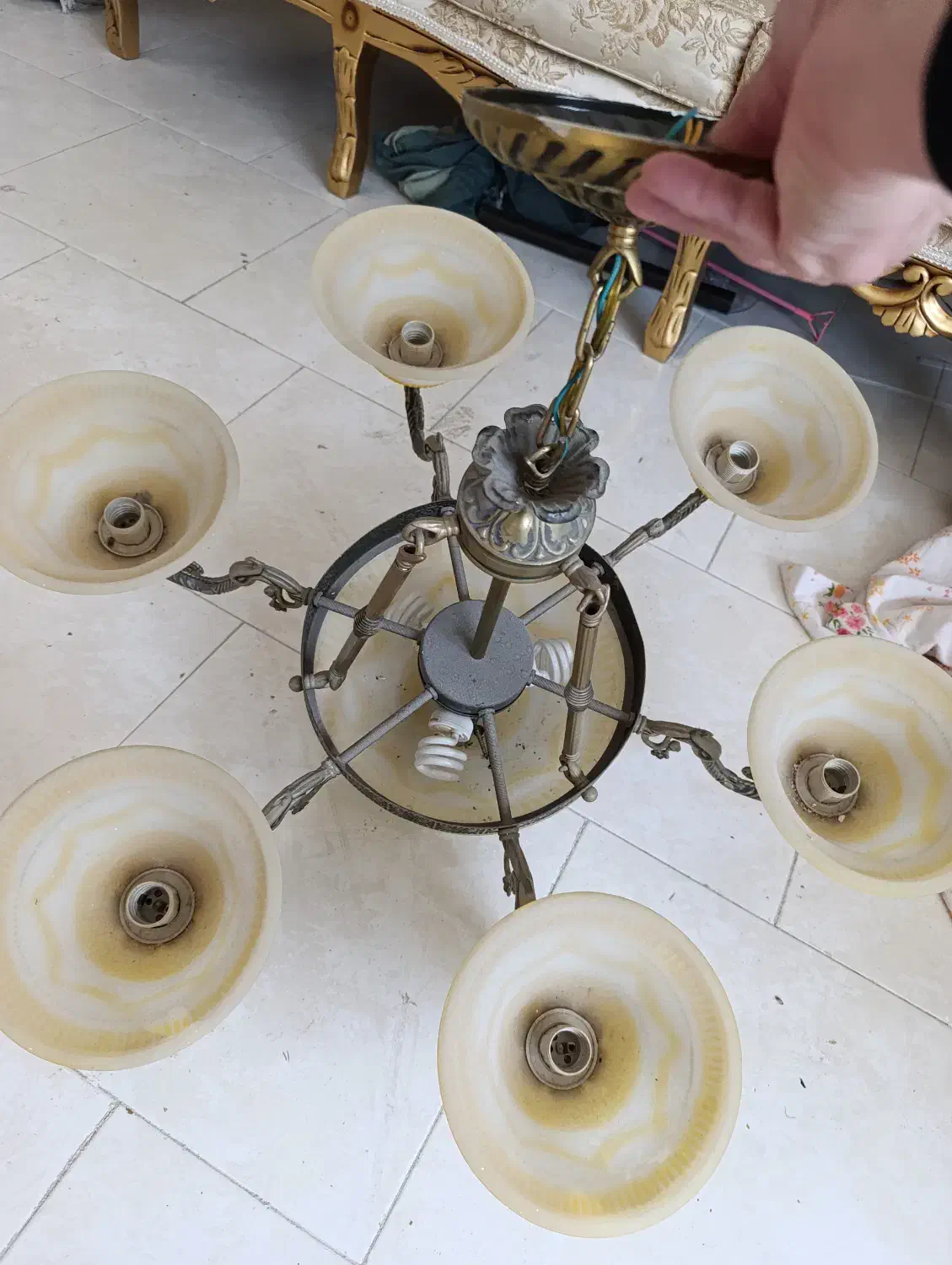 فروش لوستر|لوستر و چراغ آویز|شیراز, ستارخان|دیوار