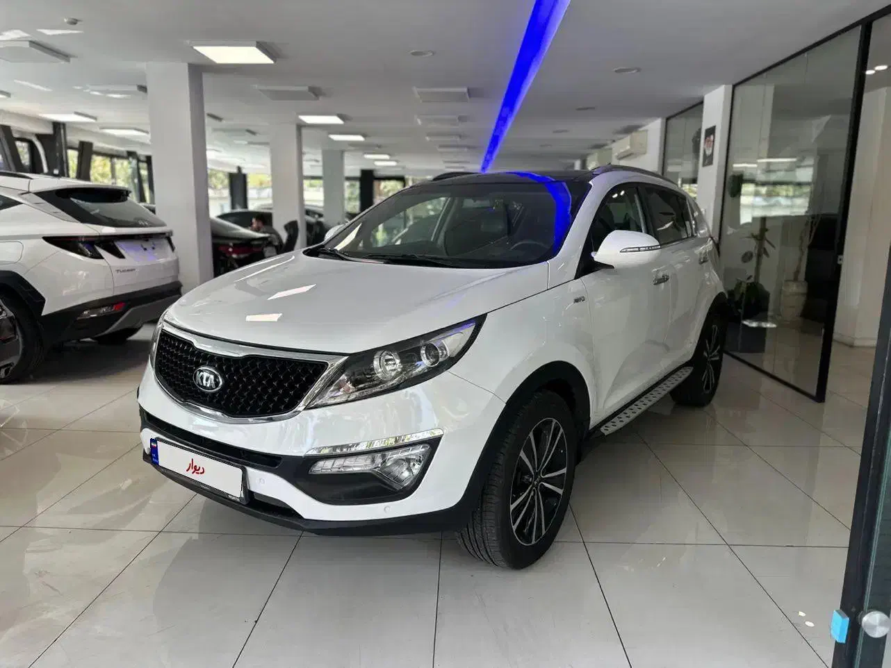 اسپورتج ۲۰۱۵ بدون رنگ فول کامل با رینگ پورشه|خودرو سواری و وانت|تهران, درختی|دیوار