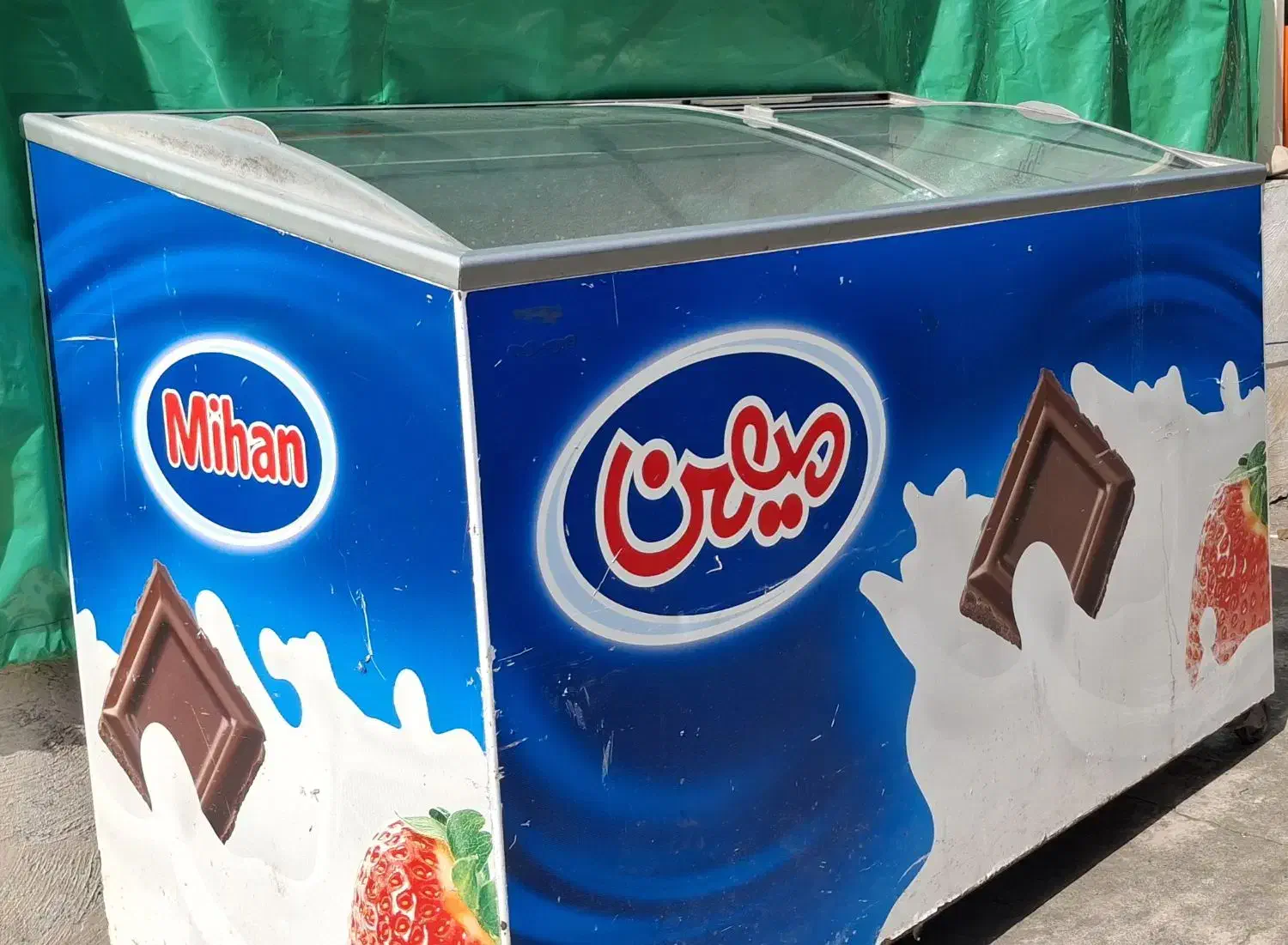 فروش فریزر خوابیده فروشگاهی|یخچال و فریزر|خمام, |دیوار