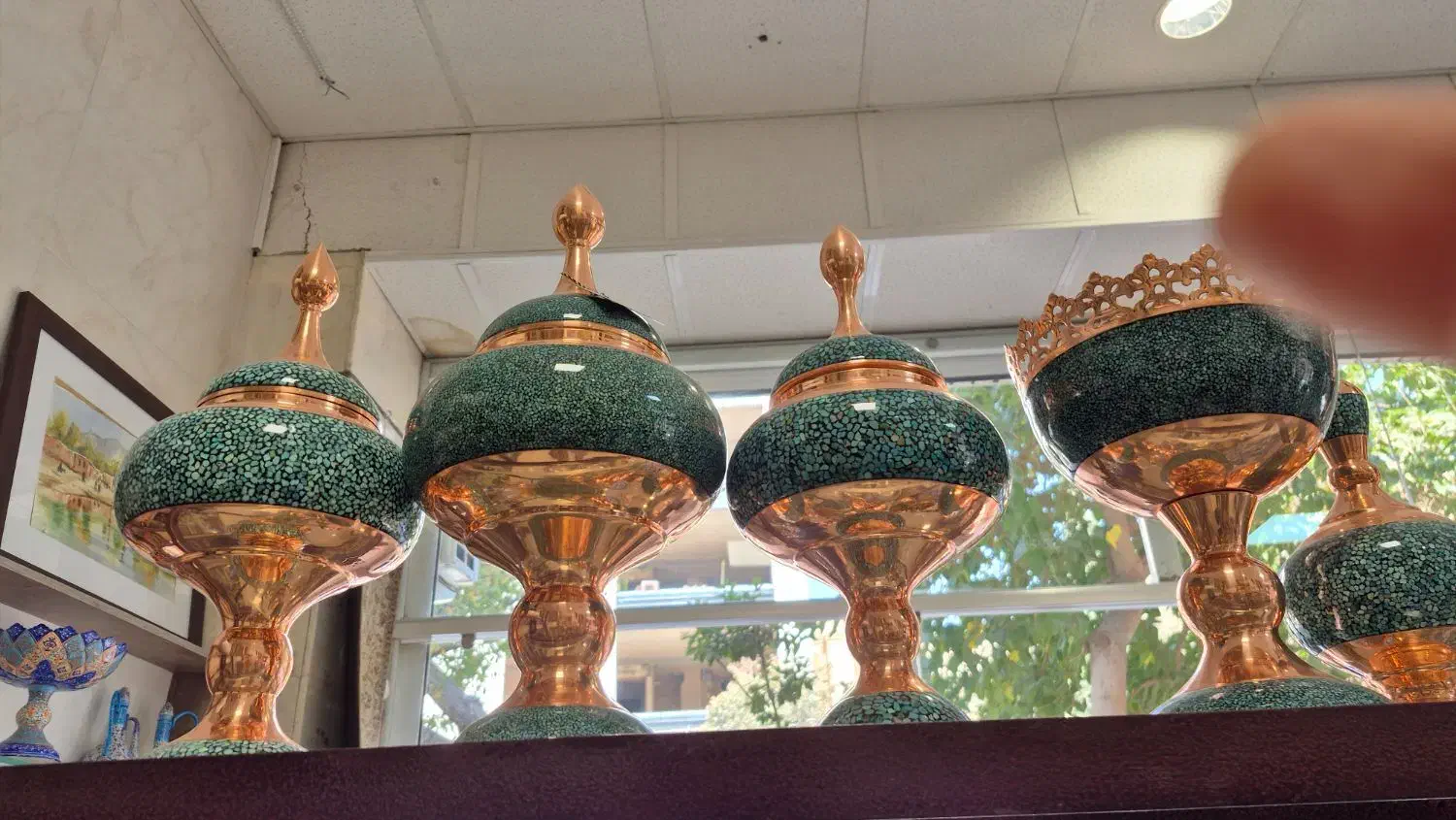 مس و فیروزه|صنایع دستی و سایر لوازم تزئینی|اصفهان, پارک ایثارگران|دیوار