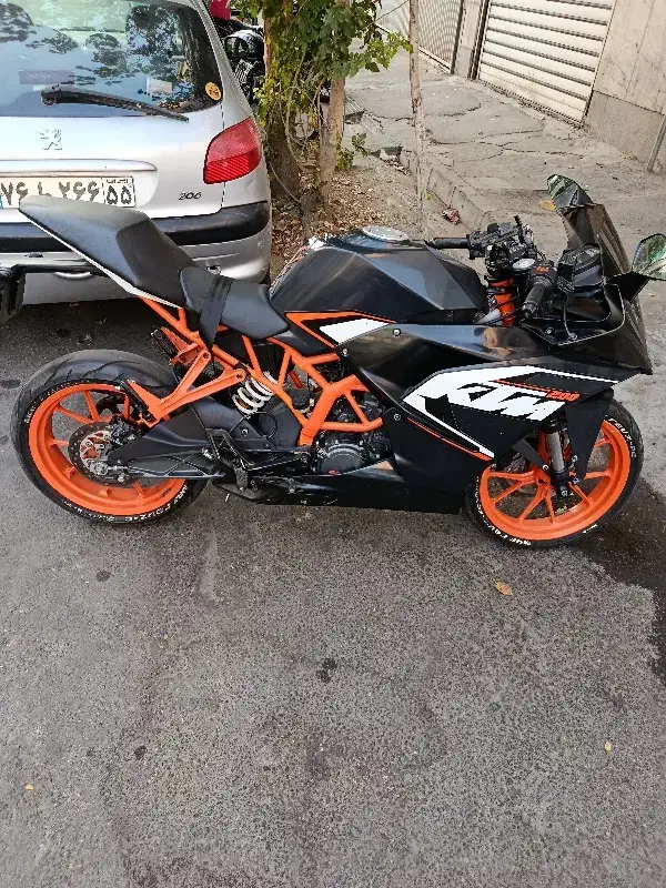 ktm rc 200|موتورسیکلت|تهران, آذربایجان|دیوار