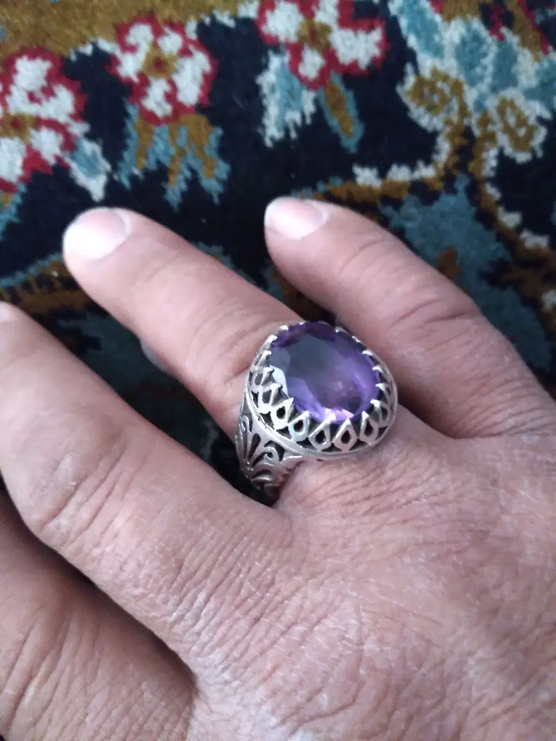 انگشتر نقره|زیورآلات و اکسسوری|بیارجمند, |دیوار