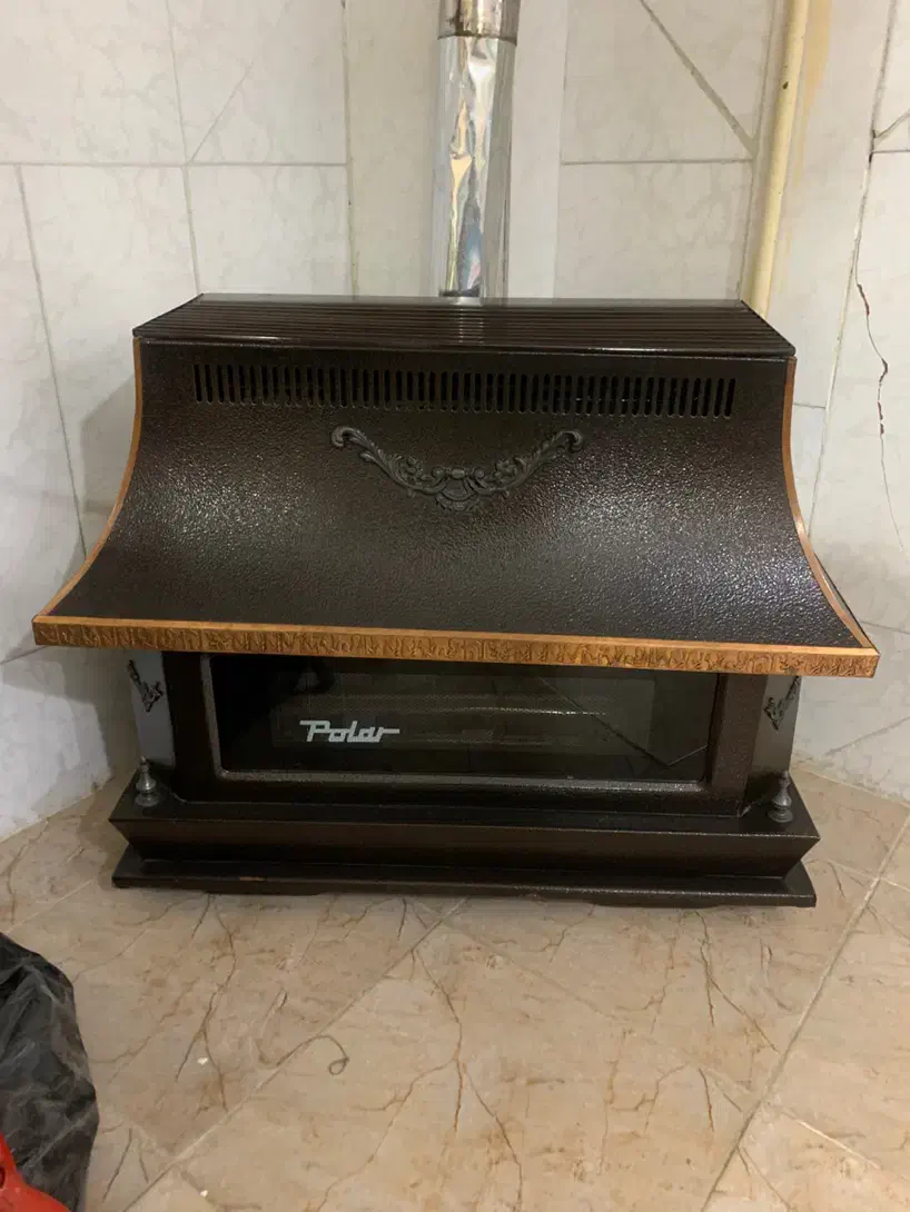 بخاری گازی طرح شومینه پلار|بخاری، هیتر، شومینه|اصفهان, دارک|دیوار