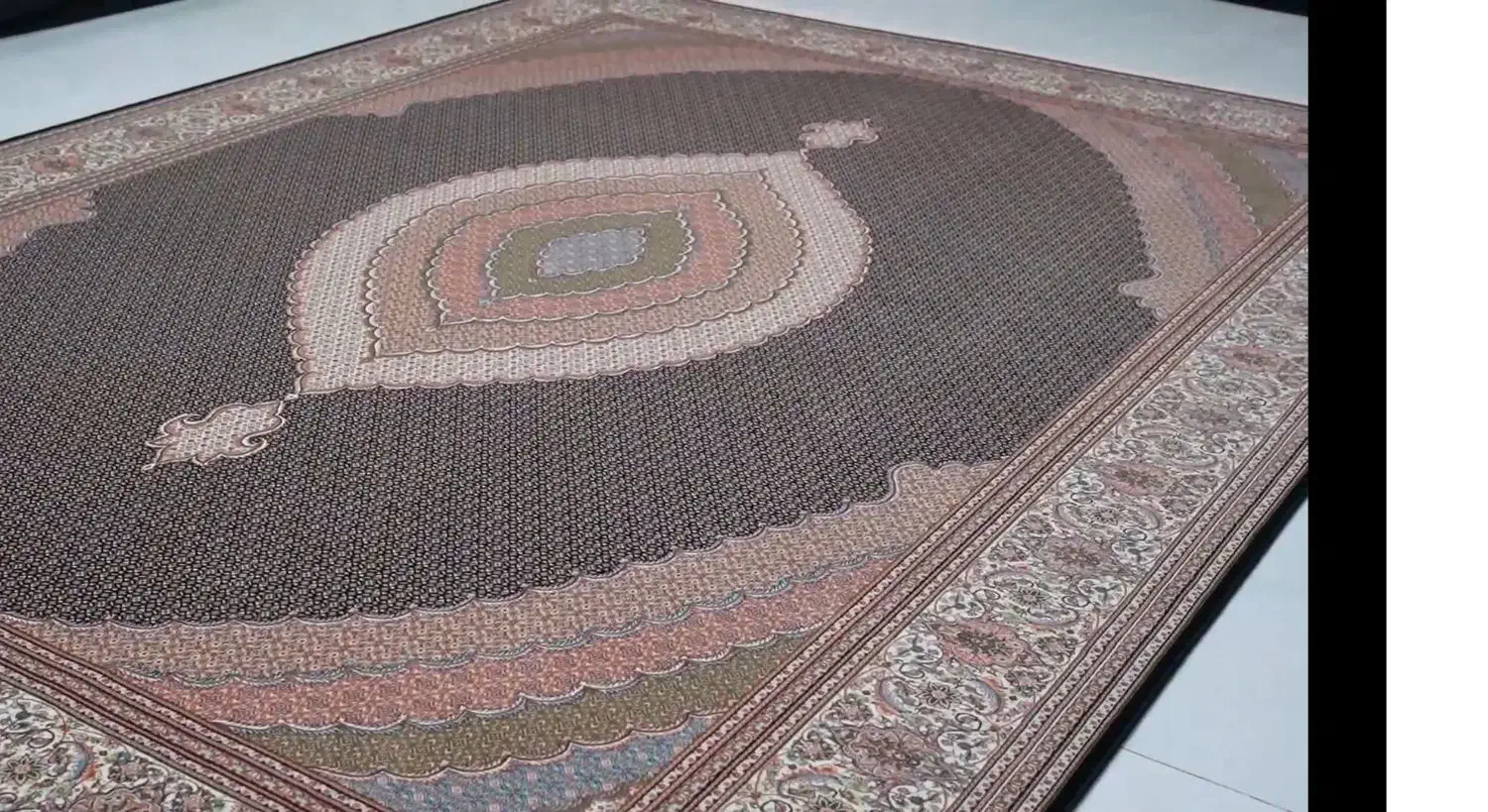 فرش ریز ماهی کاملا نو داخل جلد|فرش|رشت, رودباری|دیوار