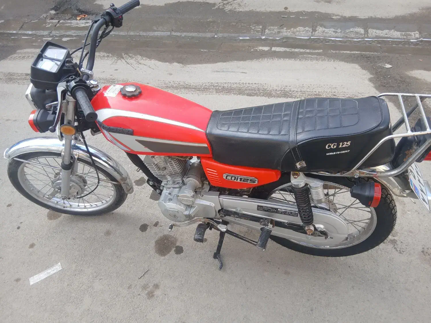 هندا۱۵۰استارتی سلامت شرایطی|موتورسیکلت|چهارباغ, |دیوار