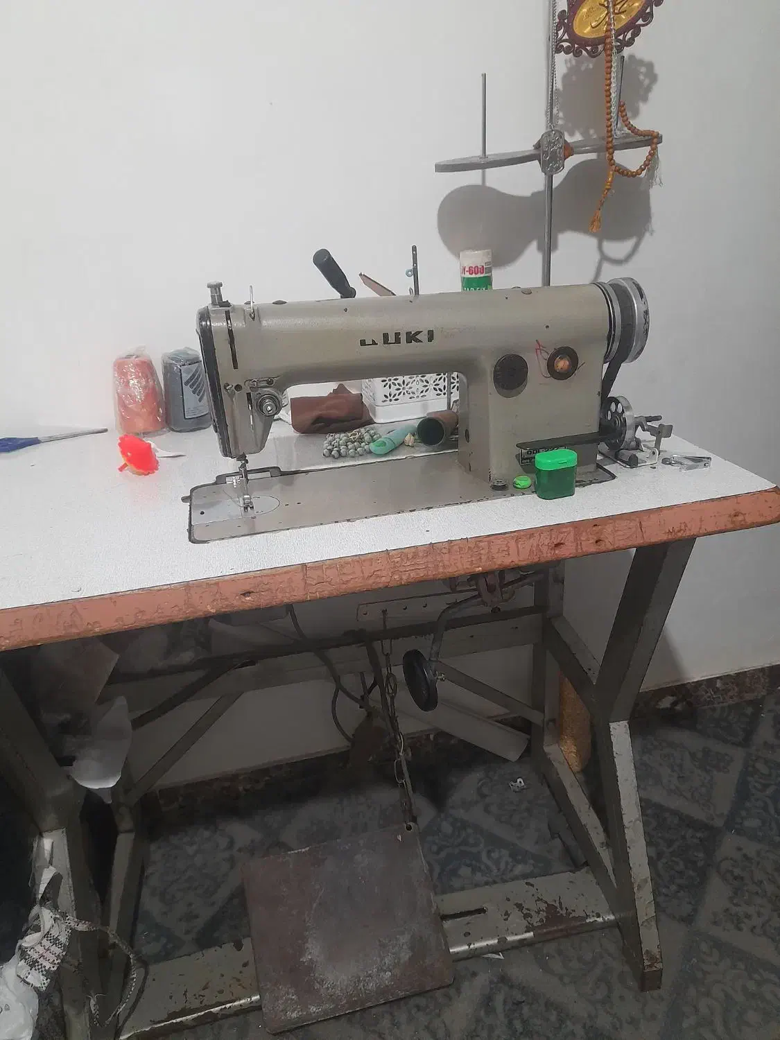 چرخ خیاطی|چرخ خیاطی و ریسندگی|قدس, شهرقدس|دیوار