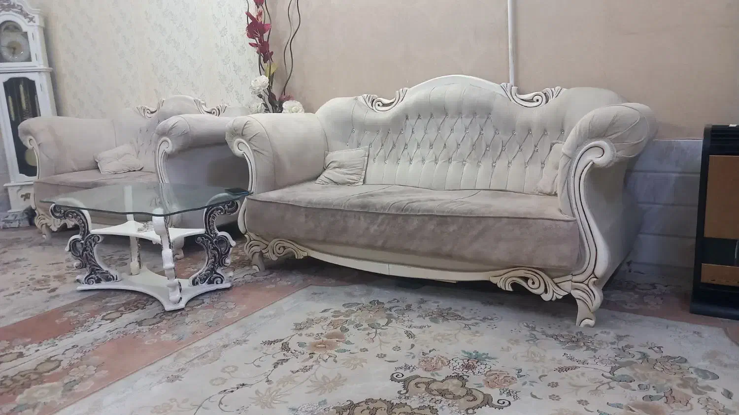 مبل ۵ نفره|مبلمان خانگی و میز عسلی|کاشمر, |دیوار