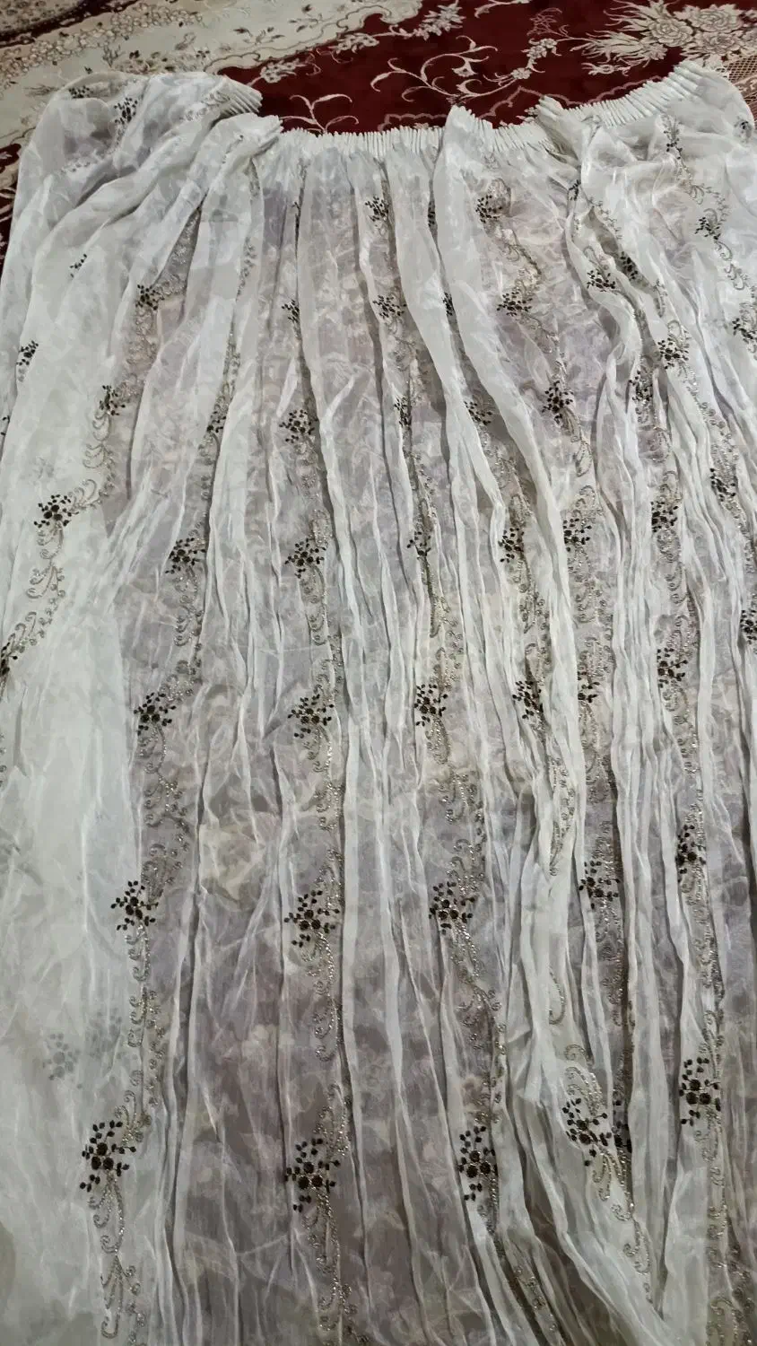 سلام پرده تور عرض 3 ارتفاع 3متر|پرده، رانر، رومیزی|مشهد, رسالت|دیوار