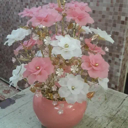 انواع گل کریستال برای همه مناسبت ها.روز مادر..|گل مصنوعی|شیراز, میانرود|دیوار