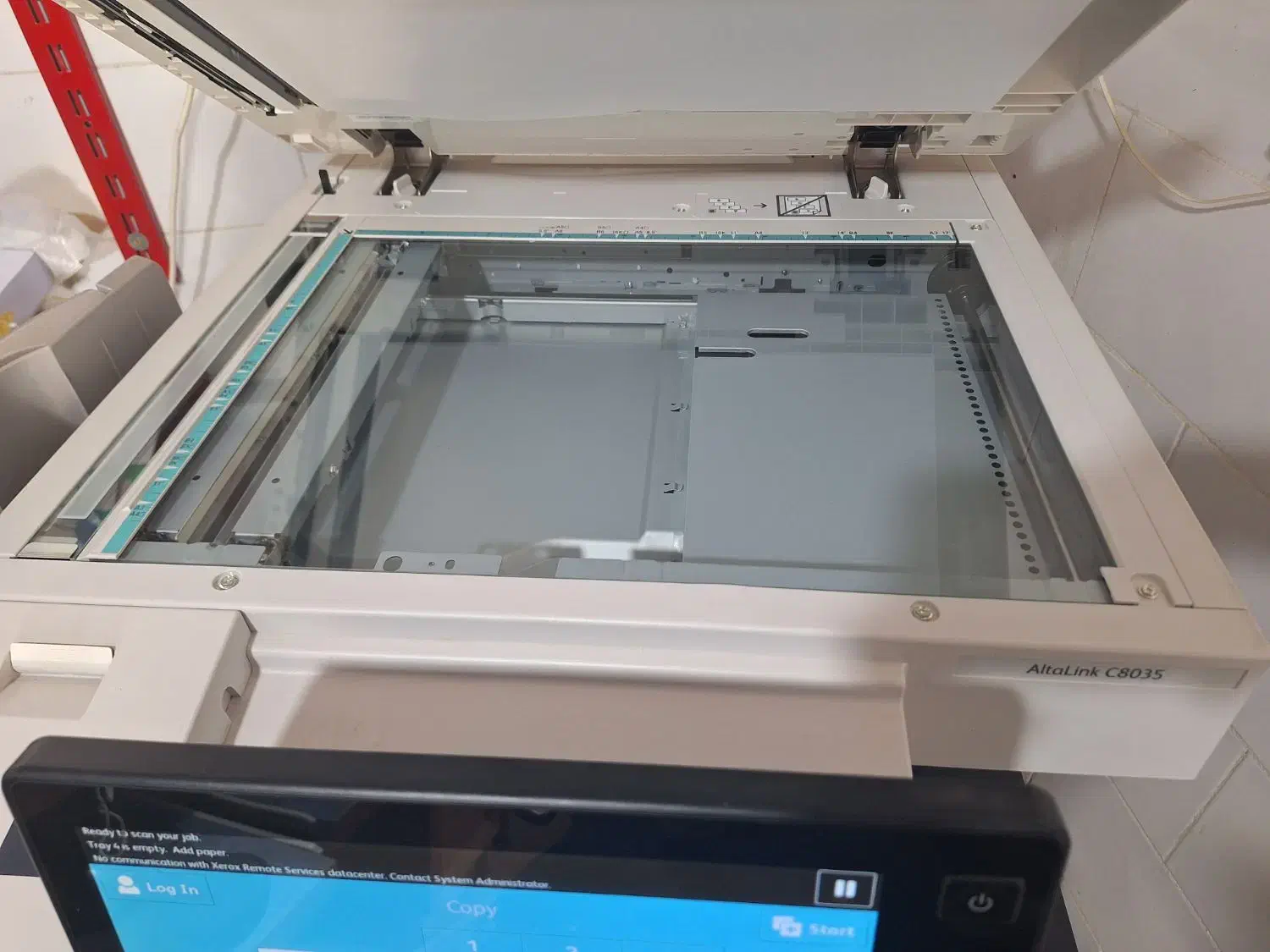 دستگاه کپی رنگی زیراکس c8035|پرینتر، اسکنر، کپی، فکس|هشتگرد, قاسم آباد بزرگ|دیوار