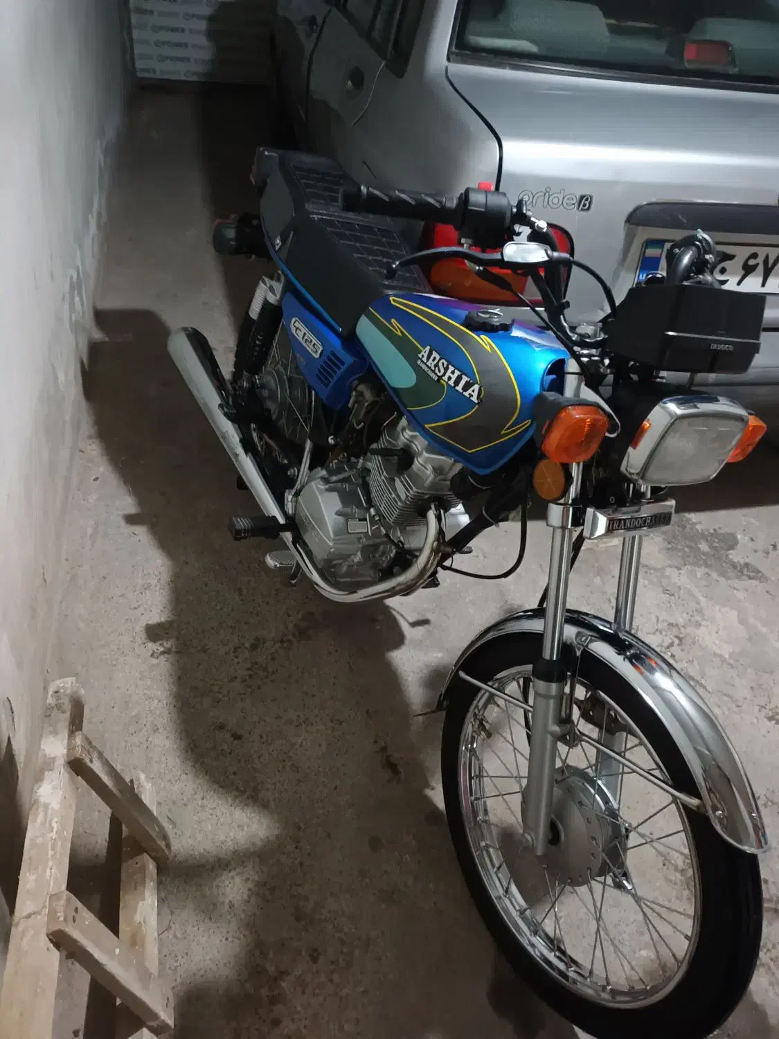 موتور۱۲۵ اریشا ایران دوچرخ|موتورسیکلت|رشت, آب و برق|دیوار