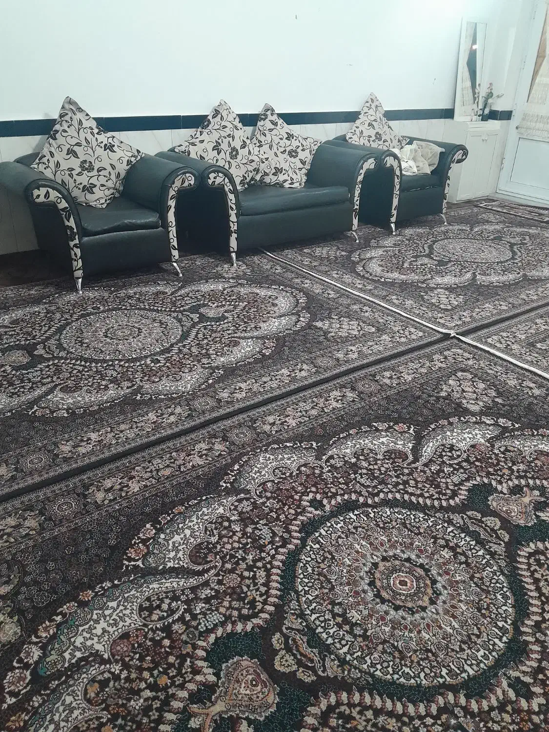 فرش|فرش|قروه, |دیوار