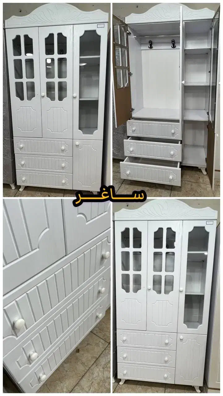 فروش ویژه کمد های دیواری در سایز مختلف عرض ۱۲۰|جاکفشی، کمد، دراور|الوند, |دیوار