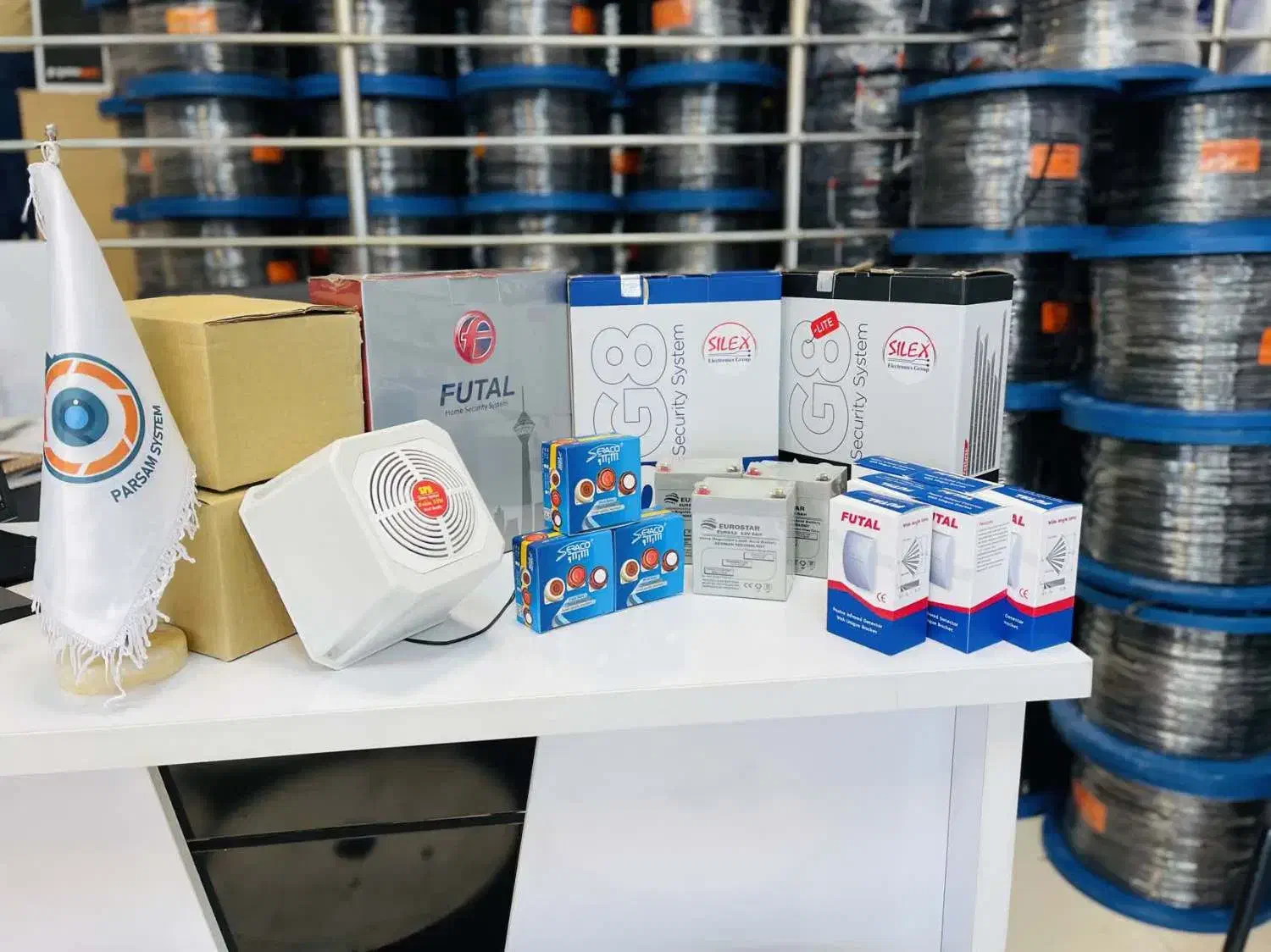 پک کامل دزدگیر2 لوکس سکوریتی|دوربین مداربسته|بابل, |دیوار