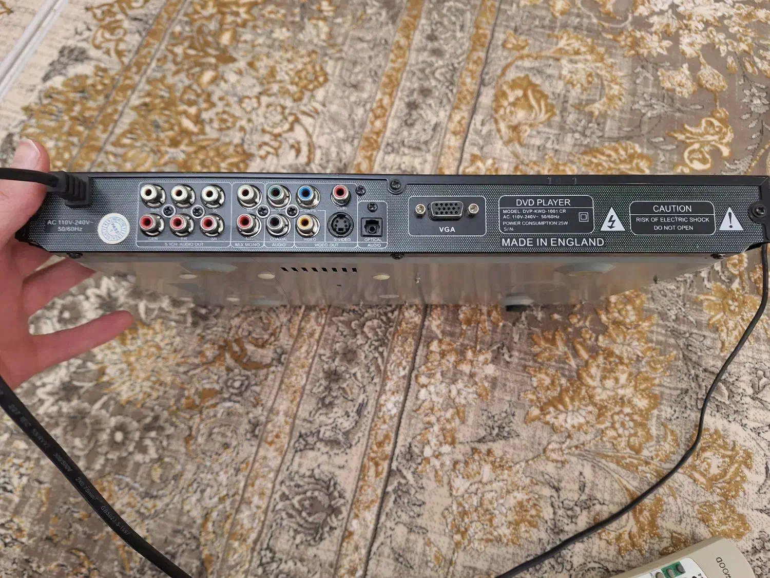 دی وی دی  ویدیو کنوود|پخش‌کننده DVD و ویدیو|قم, شاه سید علی|دیوار