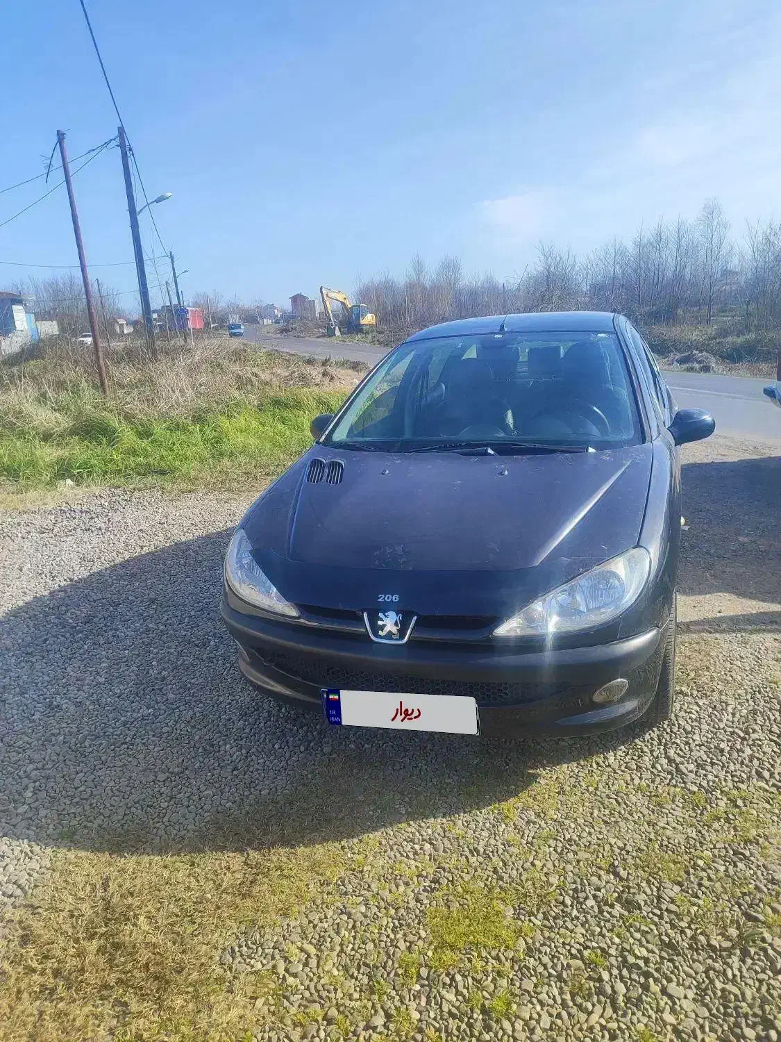 206 SD مدل 92|خودرو سواری و وانت|رشت, نیروی دریایی|دیوار