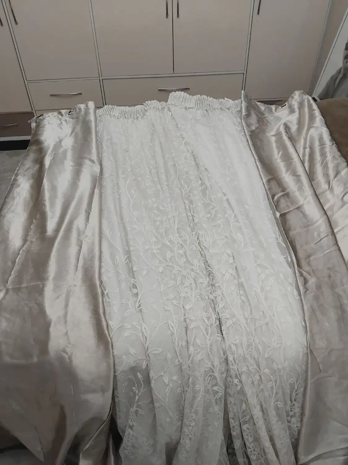 پرده پانچ|پرده، رانر، رومیزی|اهواز, کوی مهدیس|دیوار