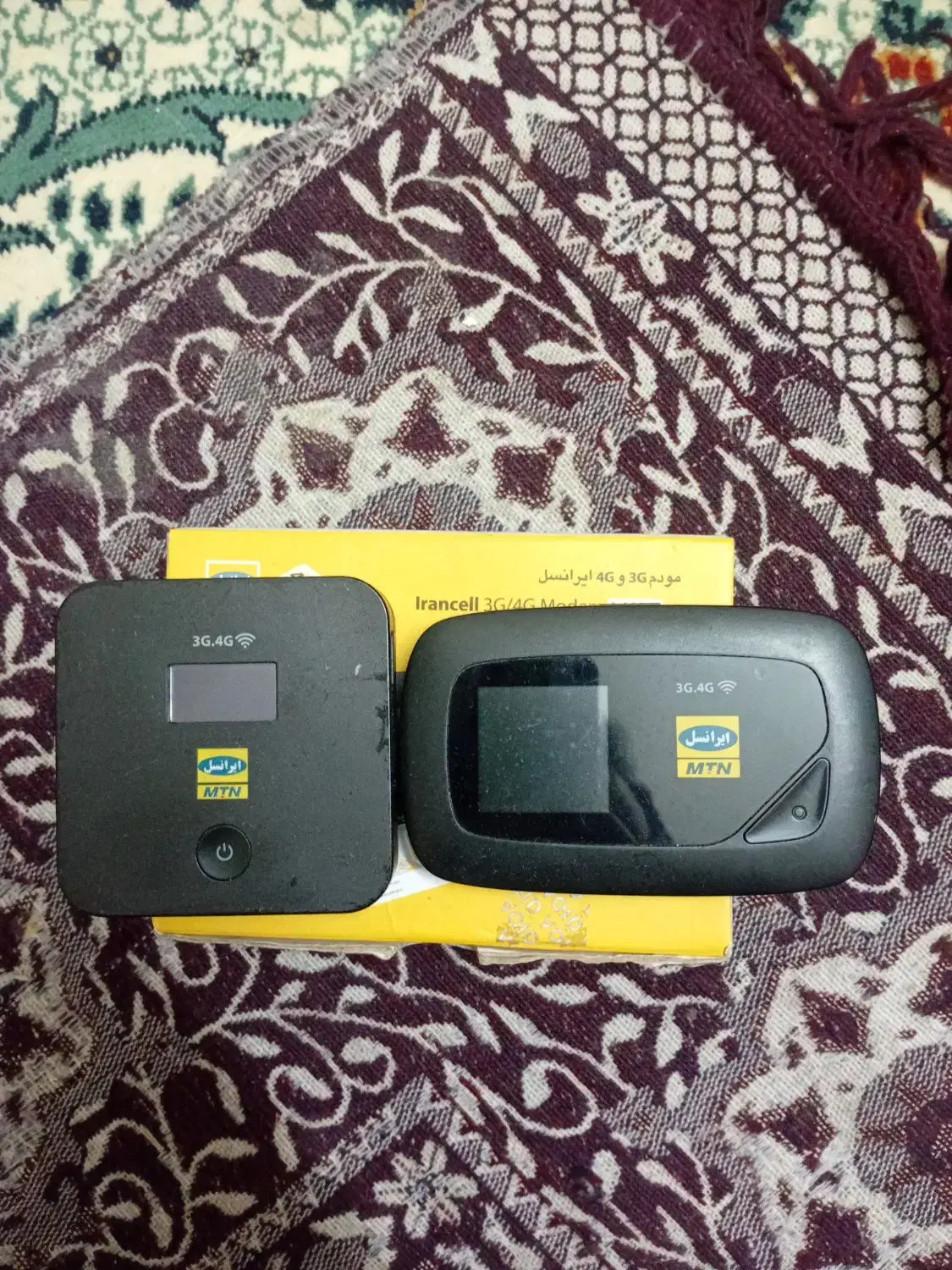 ۲ عدد مودم جیبی وایفای دار ایرانسل قیمت مناسب|مودم و تجهیزات شبکه|قدس, شهرقدس|دیوار
