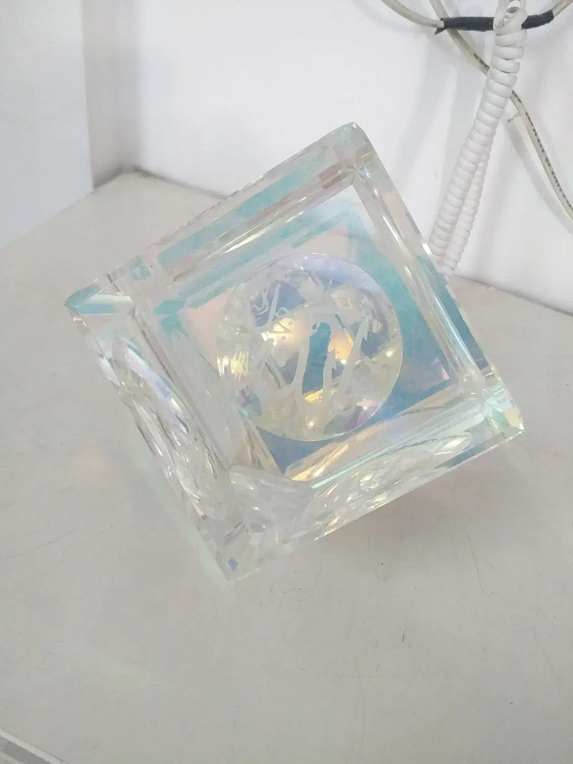 معکب بلوری زیبا|کلکسیون اشیاء عتیقه|تهران, جوادیه تهرانپارس|دیوار