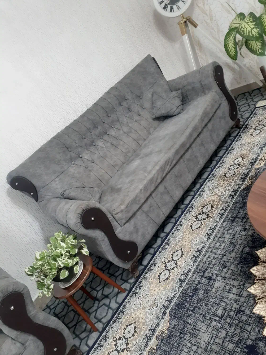 مبل راحتی۷نفره با میز نهارخوری ۴نفره|مبلمان خانگی و میز عسلی|لولمان, |دیوار