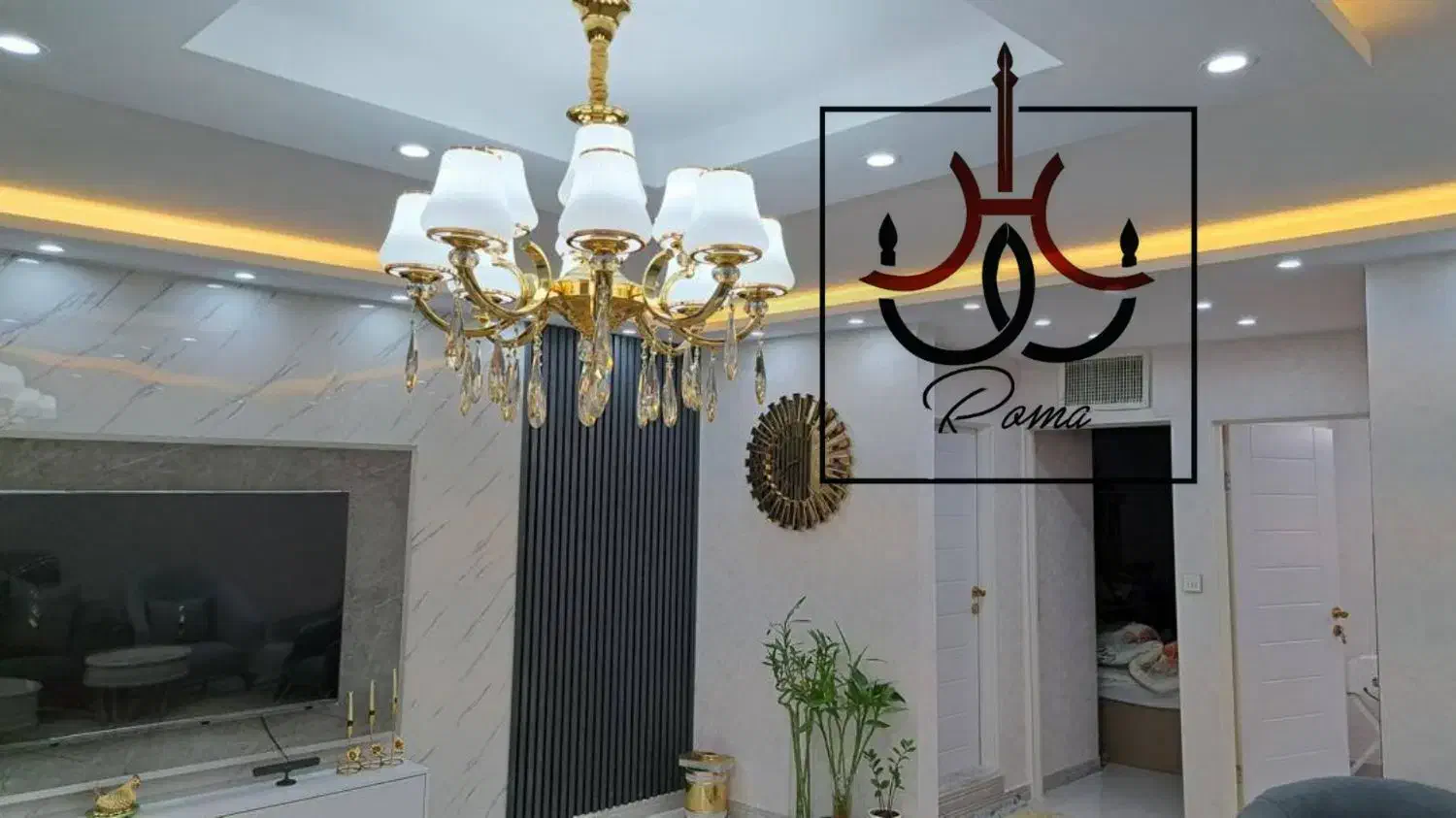 لوستر زیبای ماهی (مدلهای انحصاری رومالوستر فردیس)|لوستر و چراغ آویز|کرج, عظیمیه|دیوار