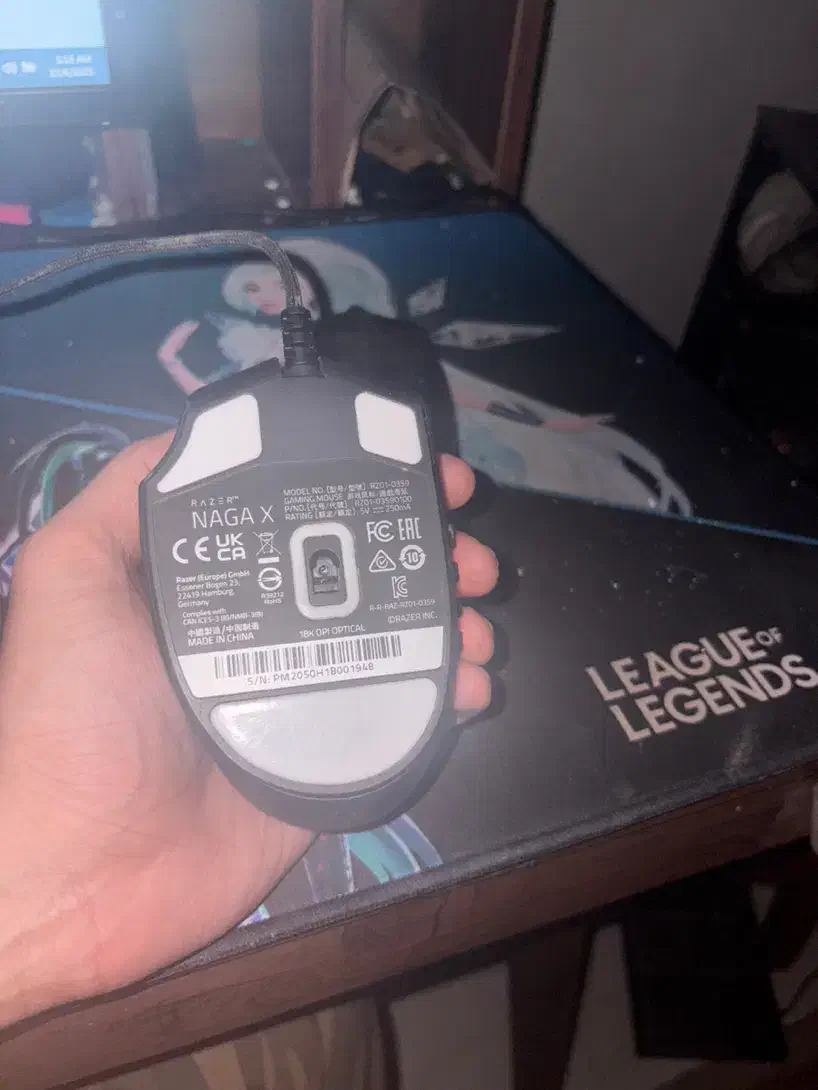 موس Razer Naga X مخصوص گیمینگ MMO سالم|قطعات و لوازم جانبی رایانه|مشهد, ارشاد|دیوار