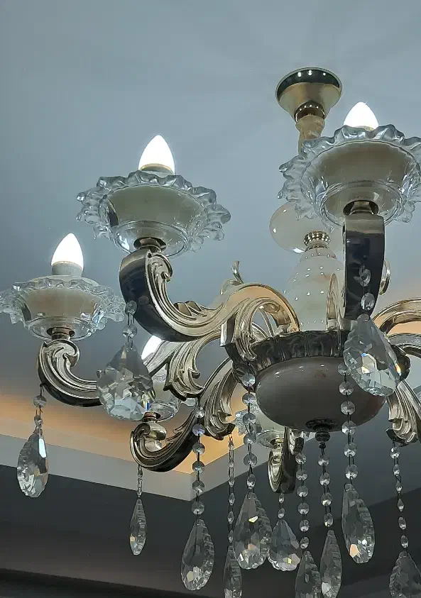 لوستر سنگی لوکس|لوستر و چراغ آویز|مشهد, رضاشهر|دیوار