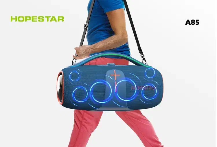 اسپیکر بلوتوثی قابل حمل هاپ‌استار مدل a۸۵|سیستم صوتی خانگی|جناح, |دیوار