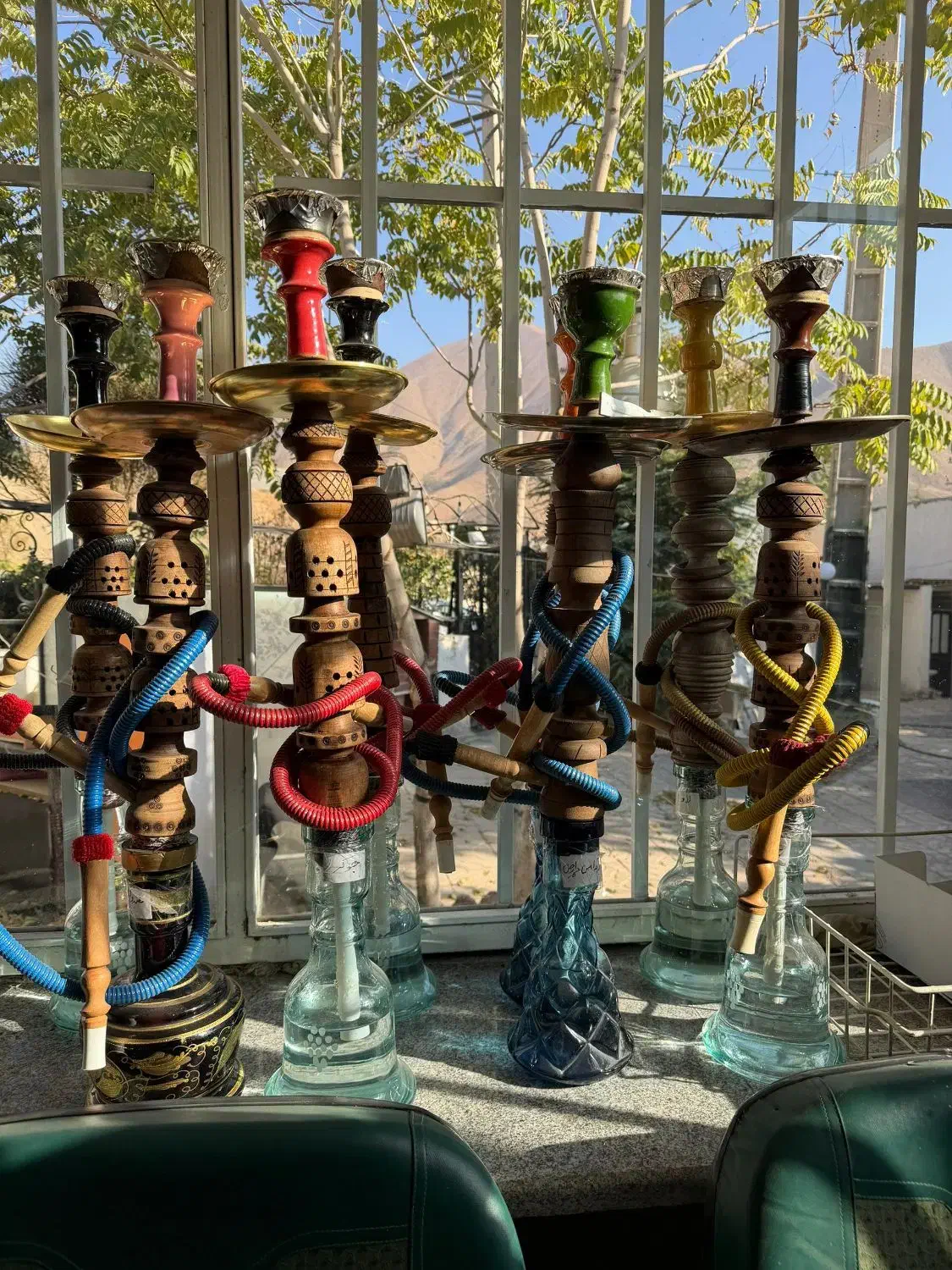 قلیان چوبی با طعم های مختلف|کافی‌شاپ و رستوران|کرج, آتشگاه|دیوار