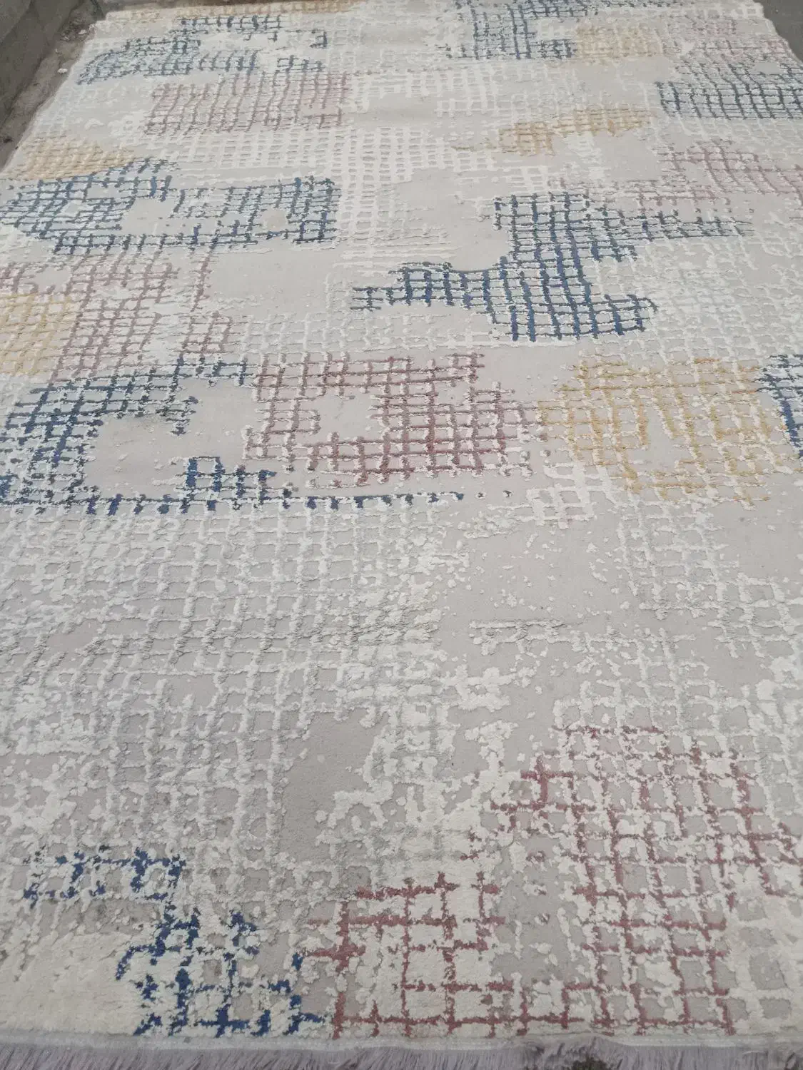 ۱جفت فرش ۹متری گل برجسته طرح وینتیج|فرش|پاکدشت, پاکدشت (مامازند)|دیوار