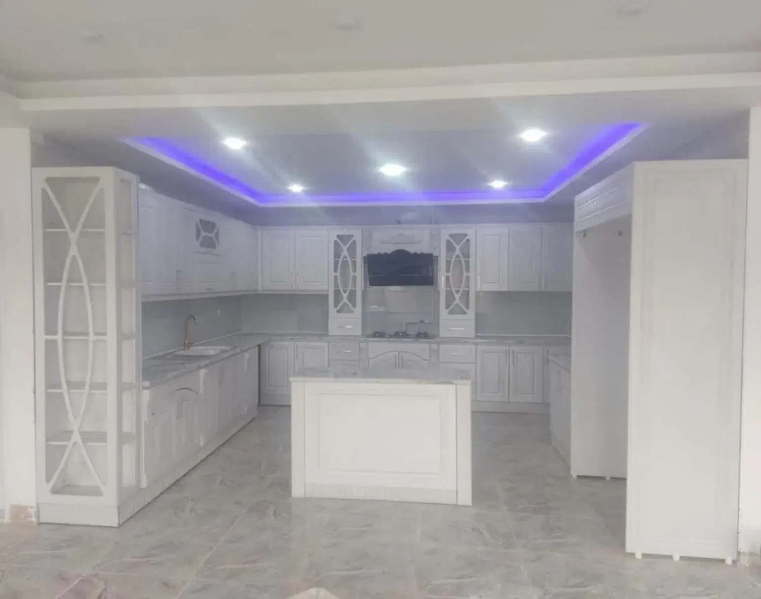 کابینت آماده آشپزخانه/پی وی سی/برانکو/کارگاهی|مصالح و تجهیزات ساختمان|اهواز, زردشت|دیوار