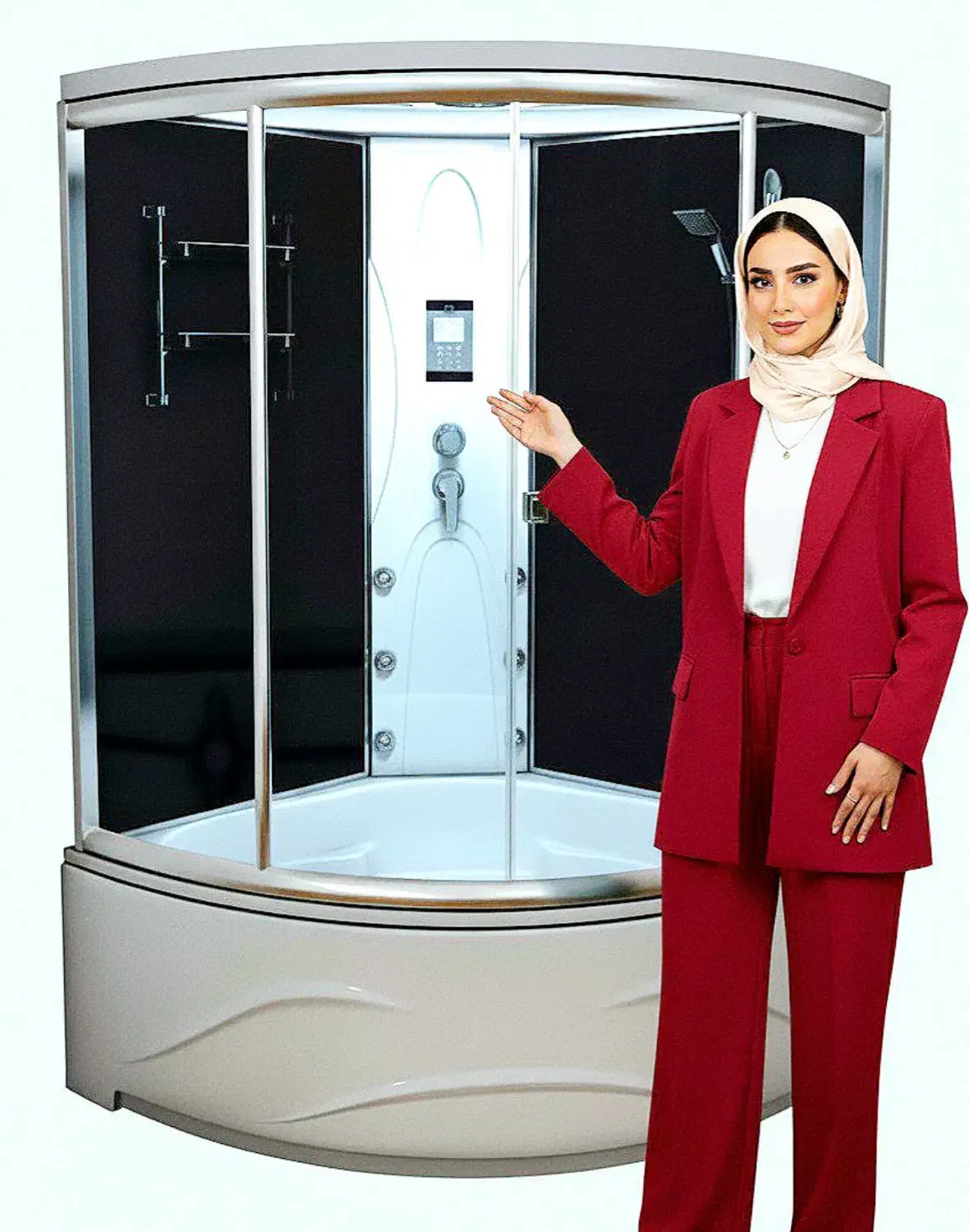 تهران 2026 با کابین دوش وان جکوزی سونا بخار خشک|لوازم حمام|تهران, کوی بیمه|دیوار