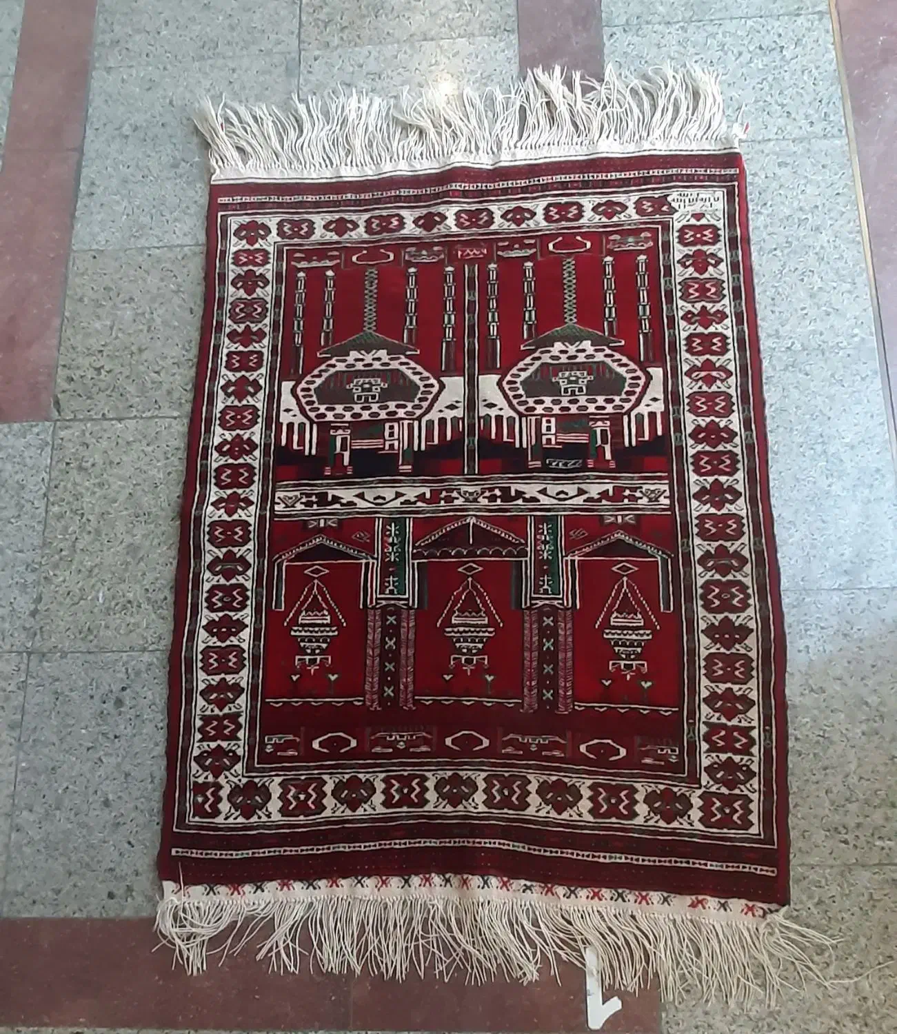 قالیچه دستباف|فرش|تهران, لاله زار|دیوار
