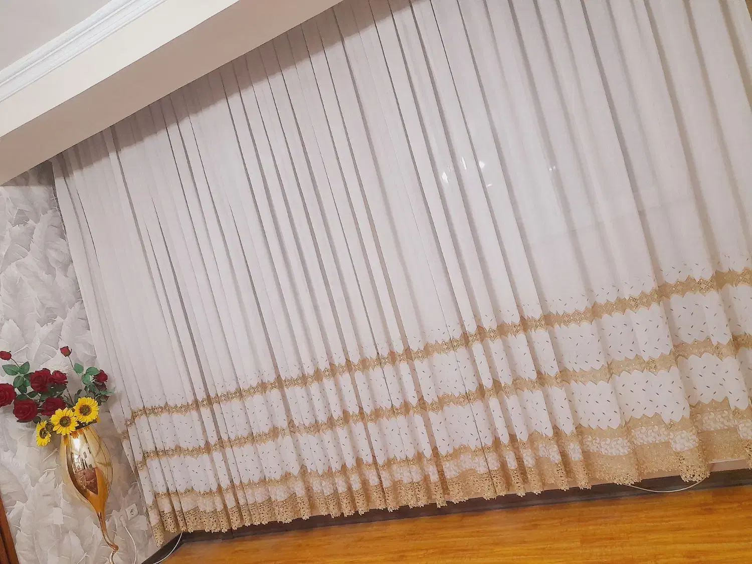 پرده کتان|پرده، رانر، رومیزی|سهند, |دیوار