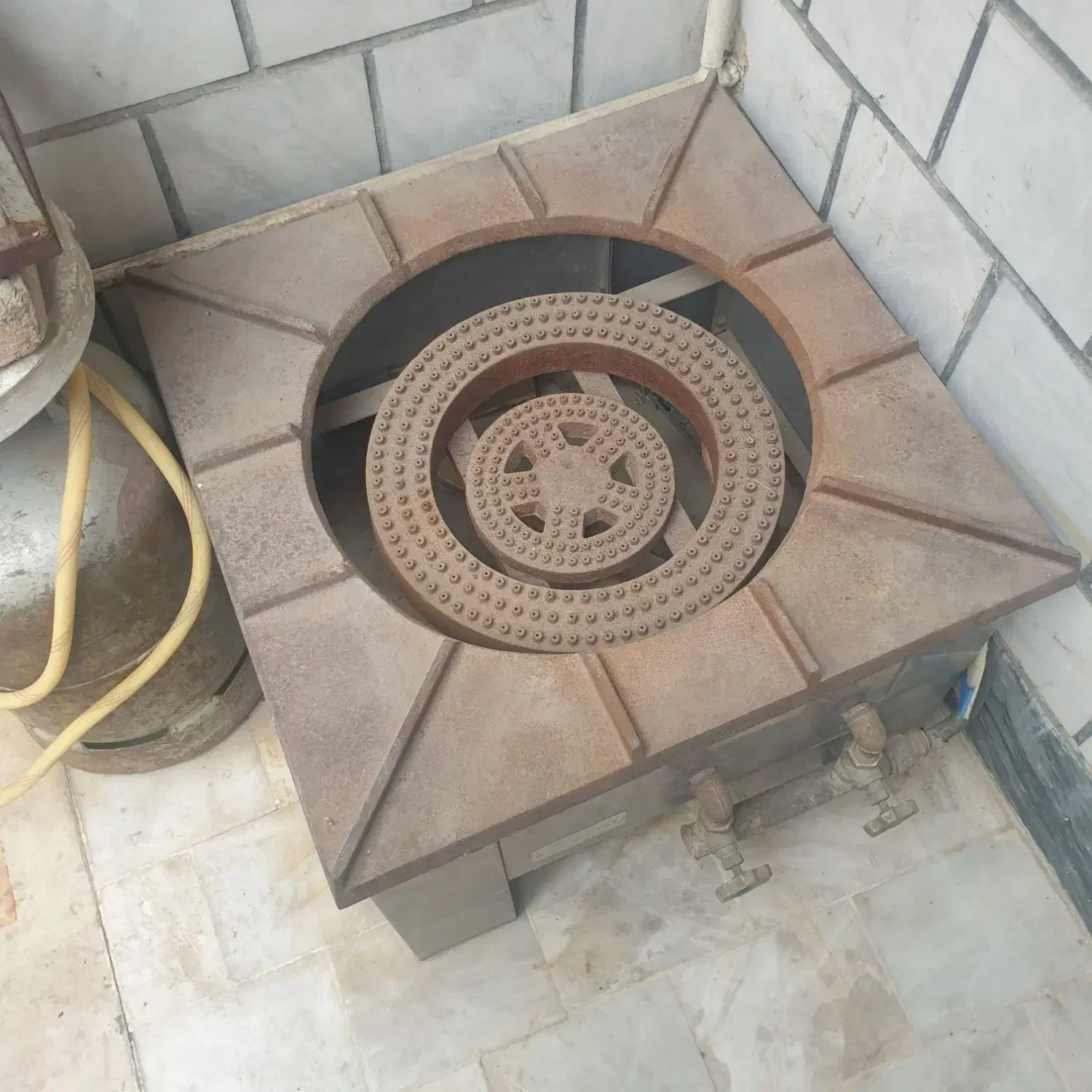 تک شعله بزرگ استیل|اجاق گاز و لوازم برقی پخت‌وپز|خرم‌آباد, |دیوار